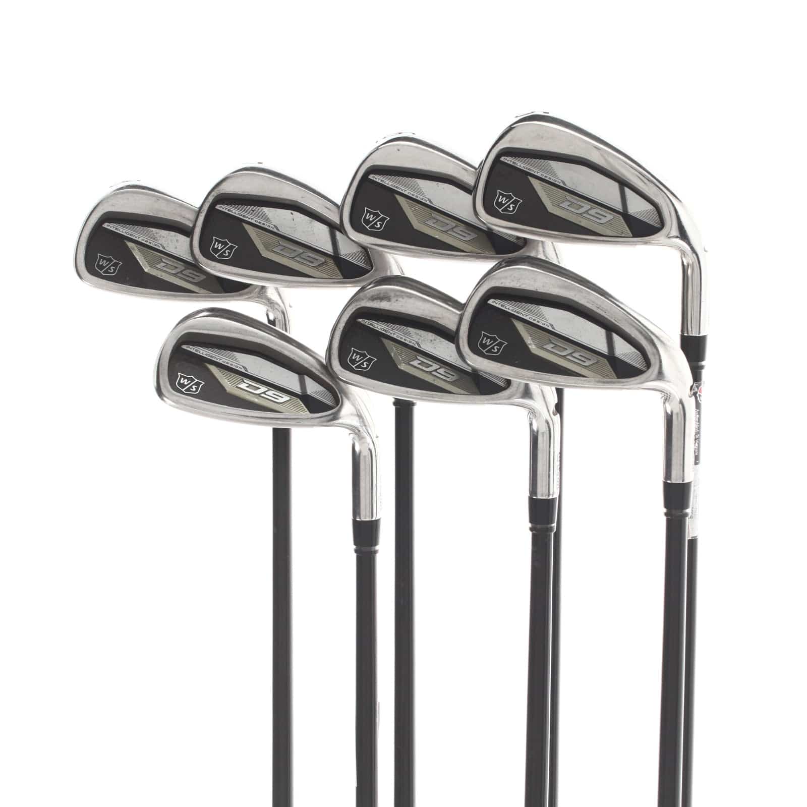 Wilson D9 Graphite Mens Right Hand Irons 5-SW Regular - Tensei AV Series White 60