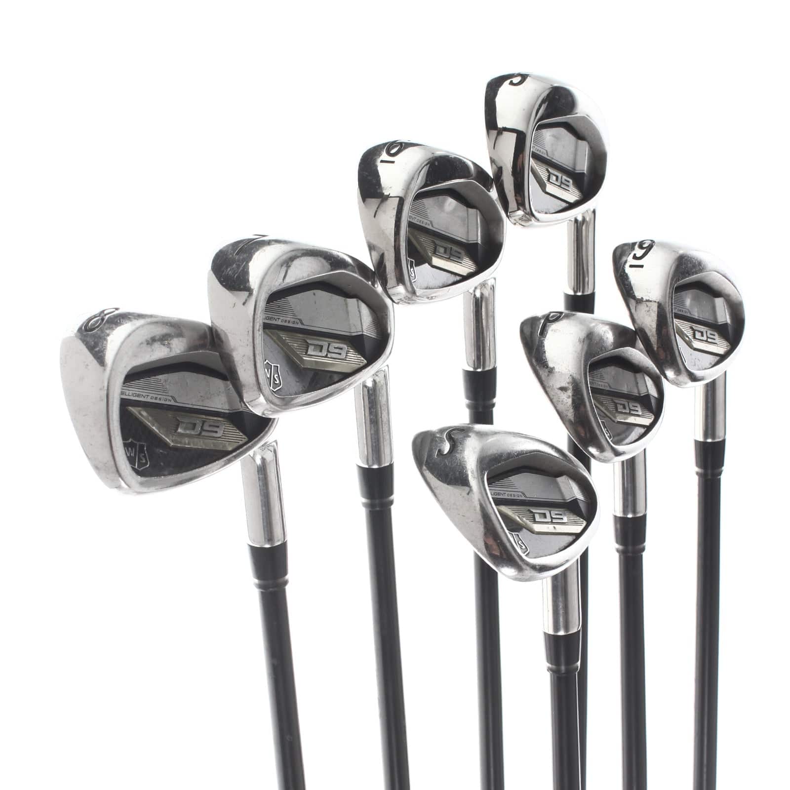 Wilson D9 Graphite Mens Right Hand Irons 5-SW Regular - Tensei AV Series White 60 - Image 2