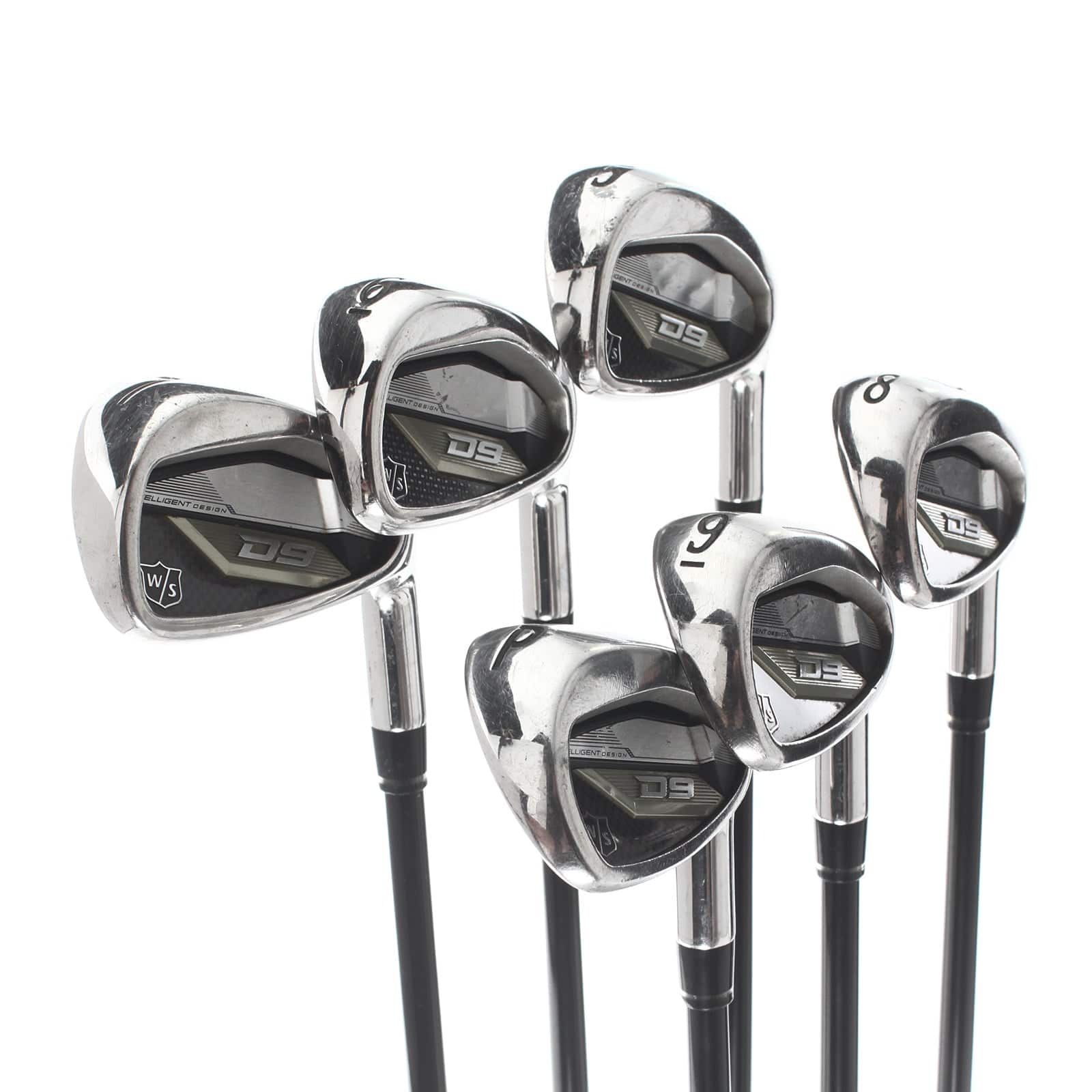Wilson D9 Steel/Graphite Mens Right Hand Irons 5-PW Regular - Tensei - Image 2