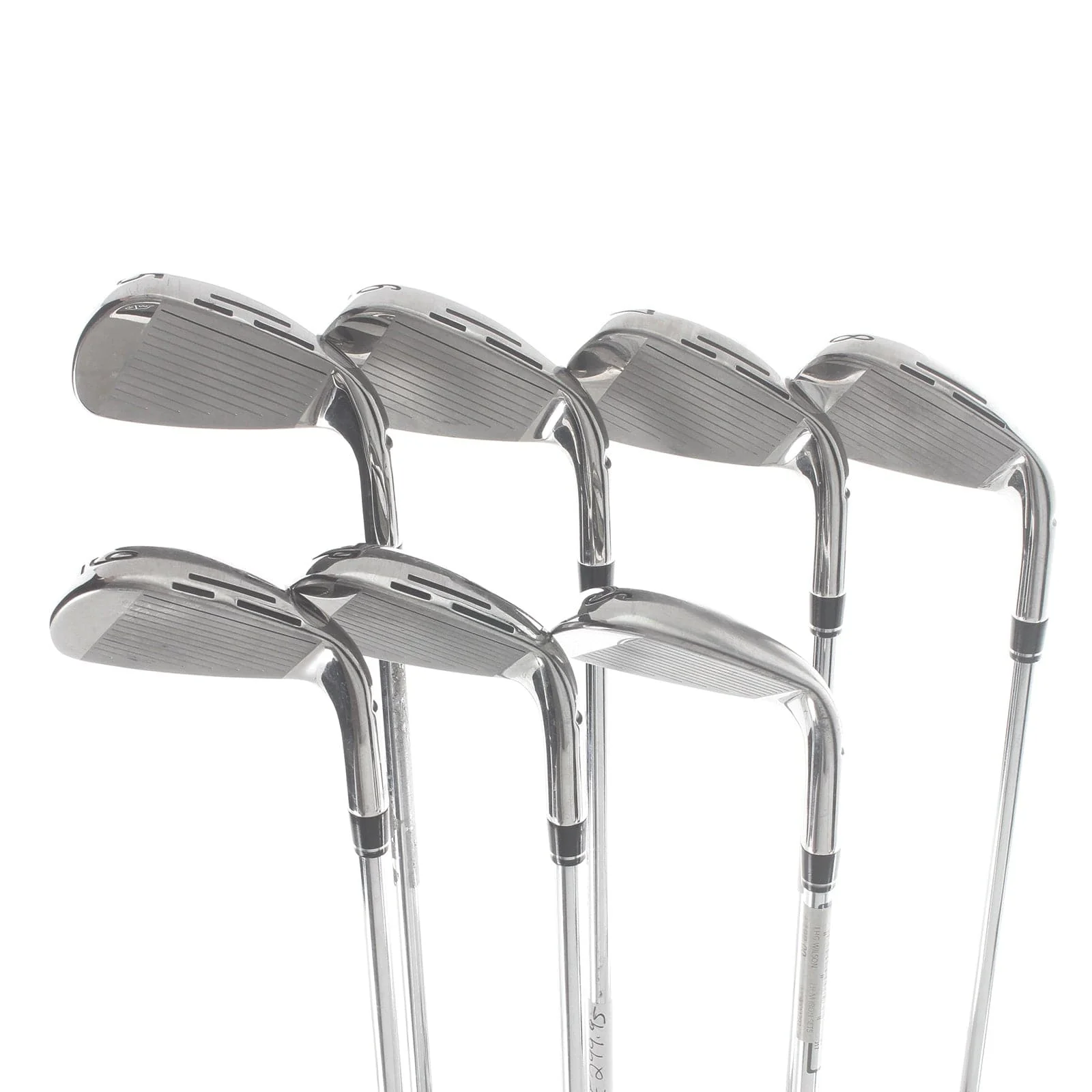Wilson D9 Steel Mens Left Hand Irons 5-SW Regular - KBS Max Ultralite - Image 3