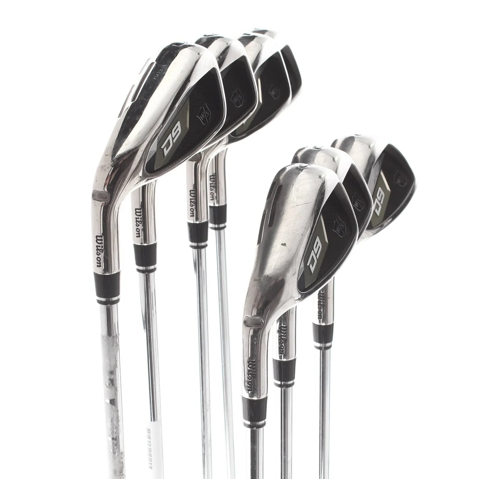 Wilson D9 Steel Mens Left Hand Irons 5-SW Regular - KBS Max Ultralite - Image 2