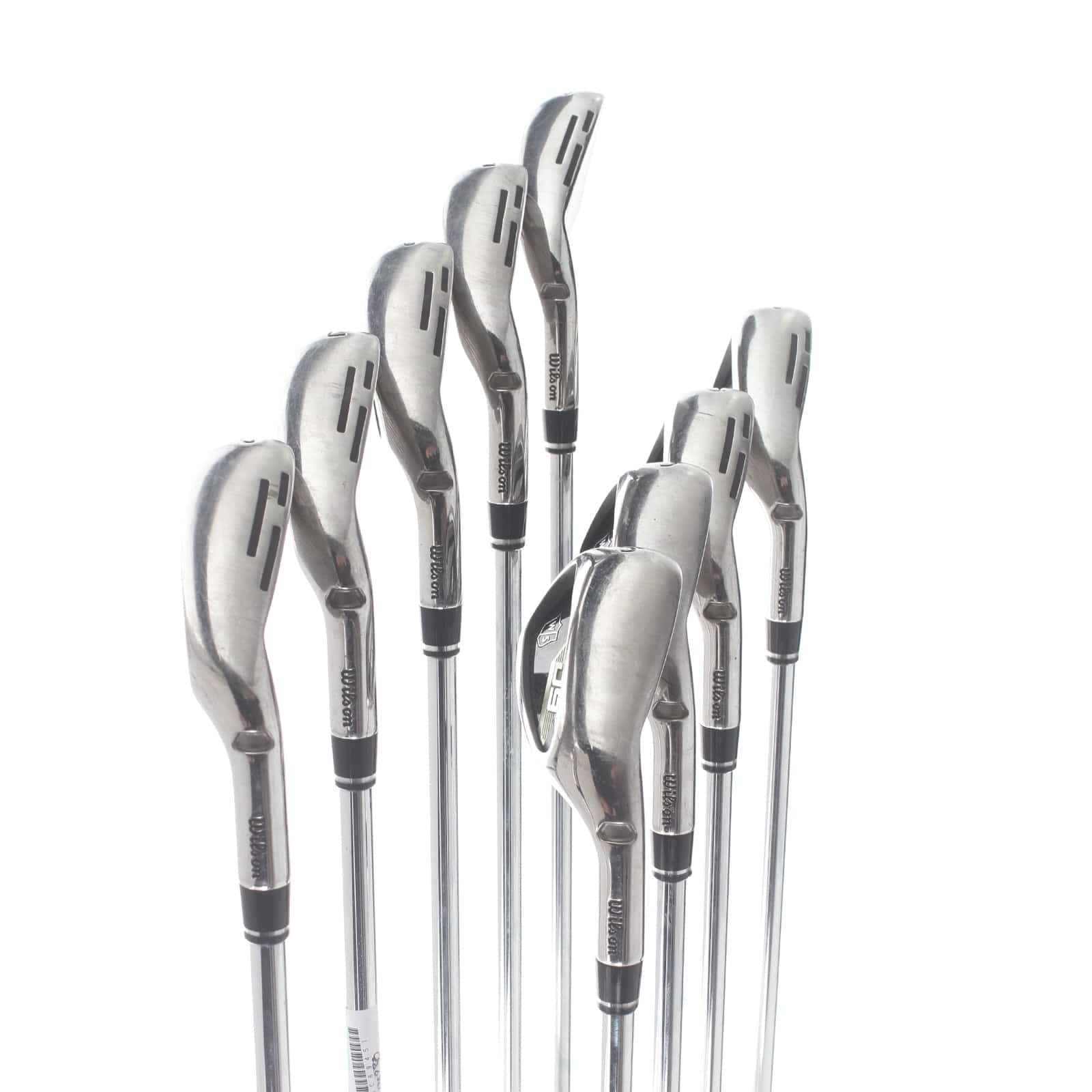 Wilson D9 Steel Mens Right Hand Irons 4-PW+GW+SW Ultralite - KBS Max Ultralite - Image 3