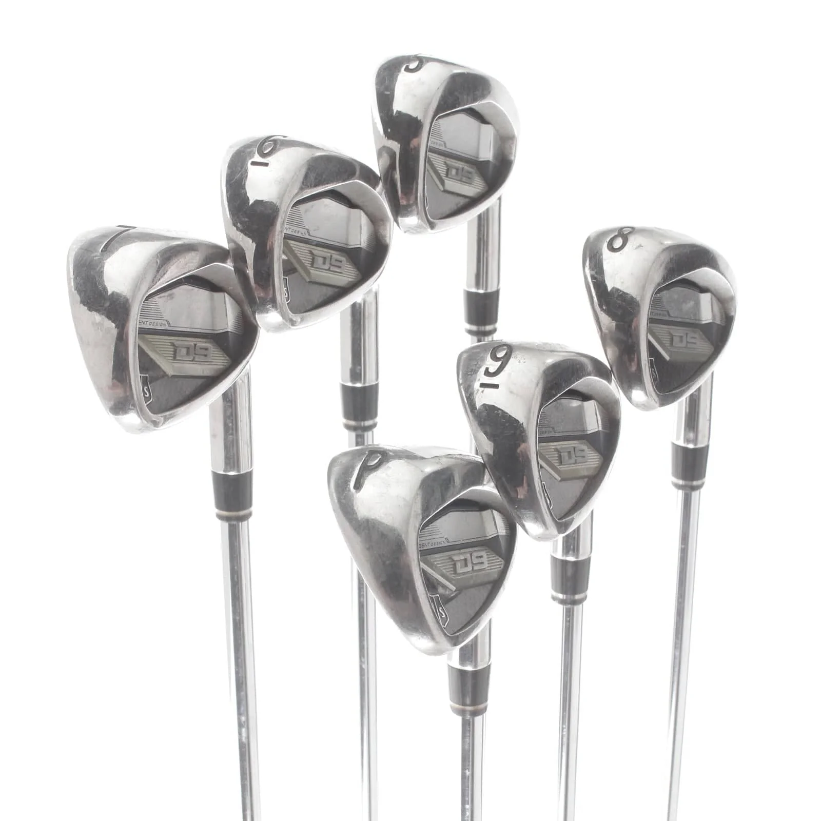 Wilson D9 Steel Mens Right Hand Irons 5-PW Regular - KBS Tour 80 - Image 2