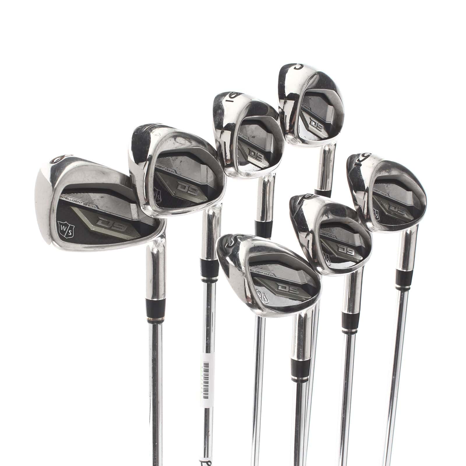 Wilson D9 Steel Mens Right Hand Irons 5-SW Regular - KBS Max Ultralite - Image 2