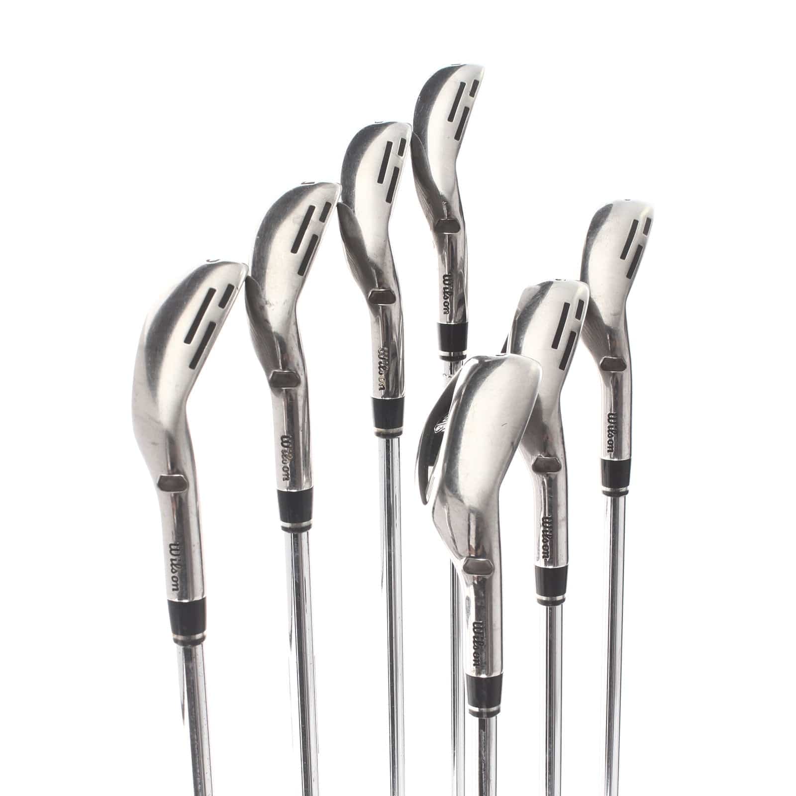 Wilson D9 Steel Mens Right Hand Irons 5-SW Regular - KBS Max Ultralite - Image 3