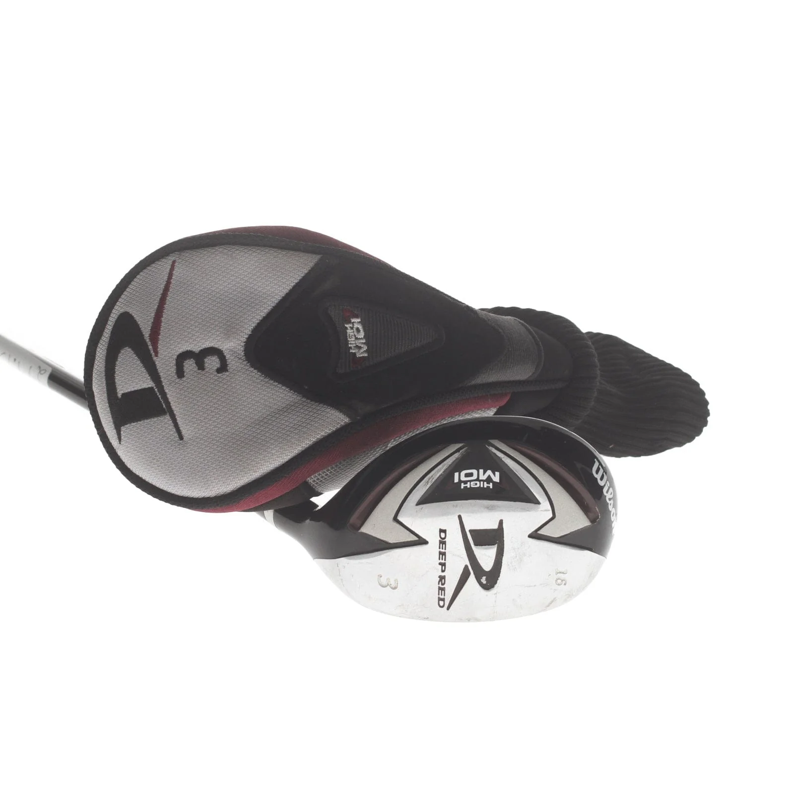 Wilson Deep Red Graphite Mens Right Hand 3 Hybrid Regular - Wilson