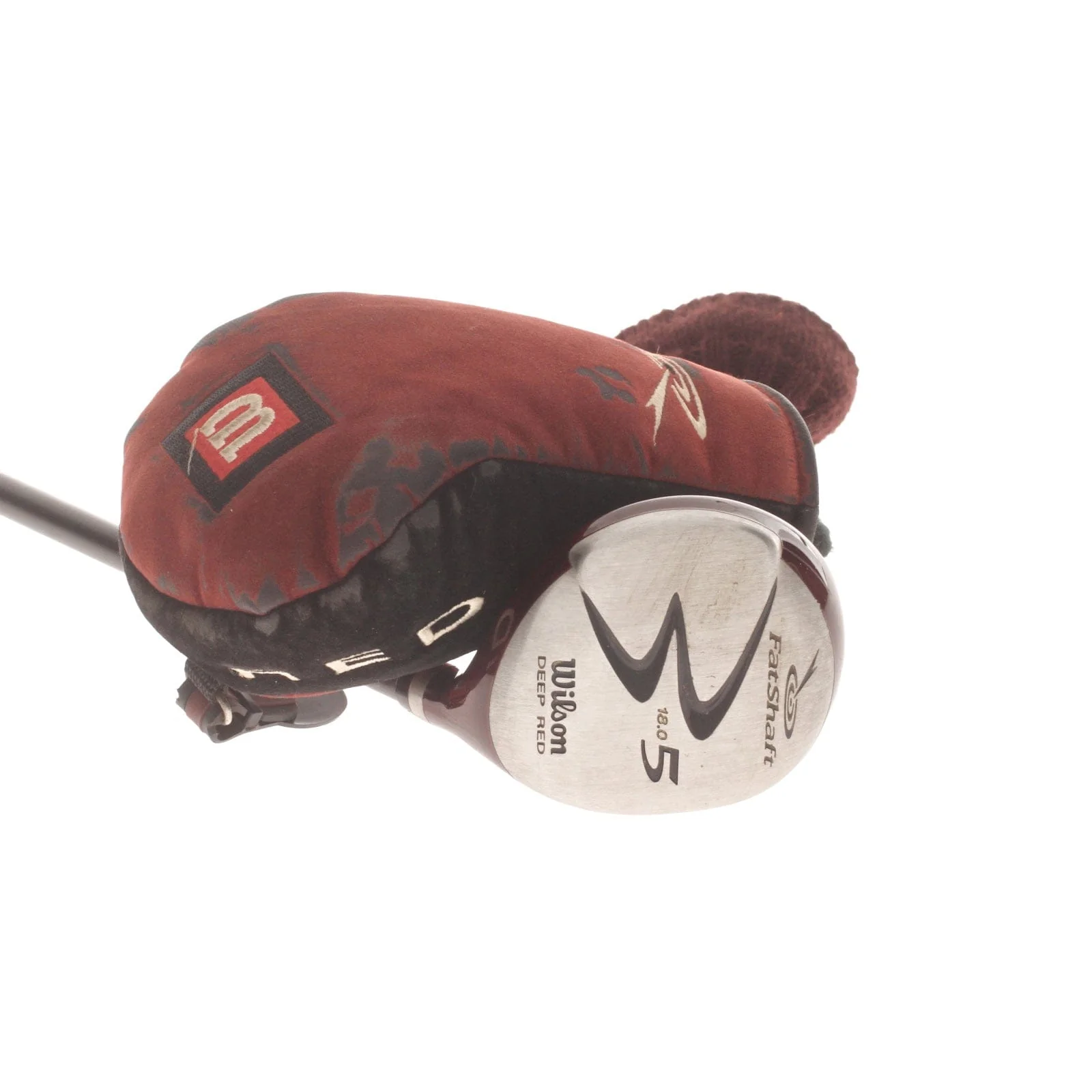 Wilson Deep Red Graphite Mens Right Hand Fairway 5 Wood 18* Regular - Wilson Fatshaft Prolite