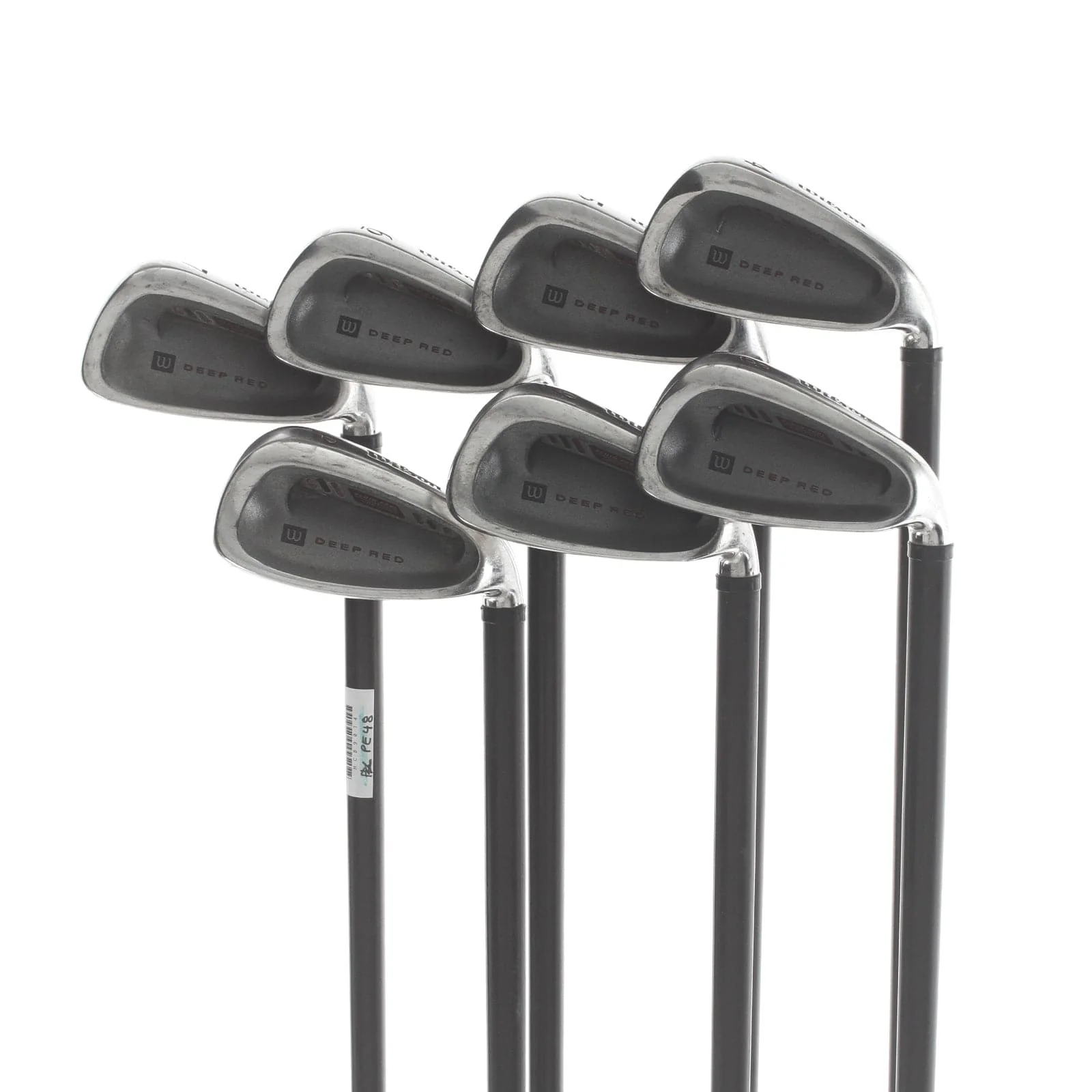 Wilson Deep Red Graphite Mens Right Hand Irons 4-PW Regular - Wilson Fatshaft