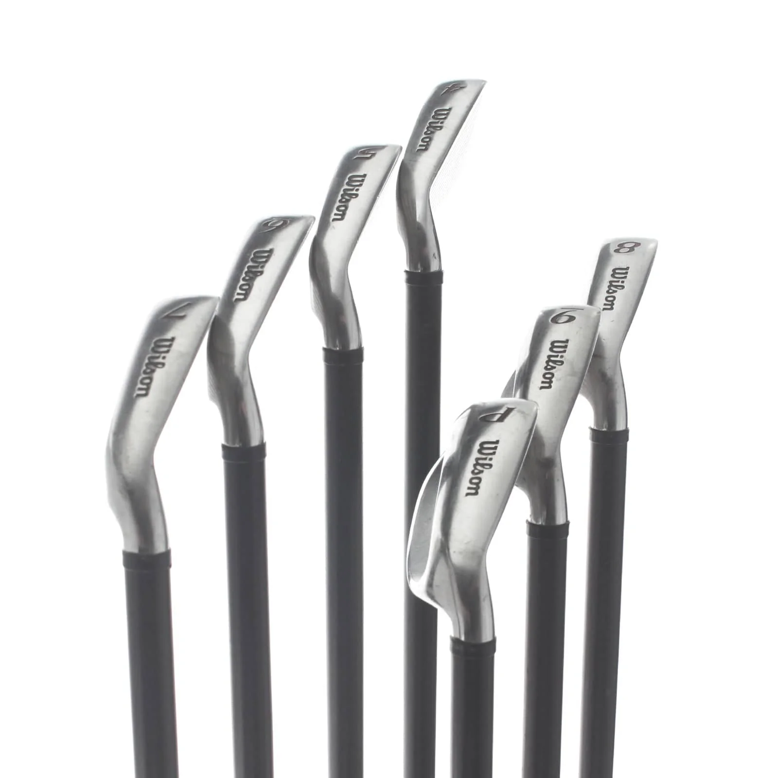 Wilson Deep Red Graphite Mens Right Hand Irons 4-PW Regular - Wilson Fatshaft - Image 3