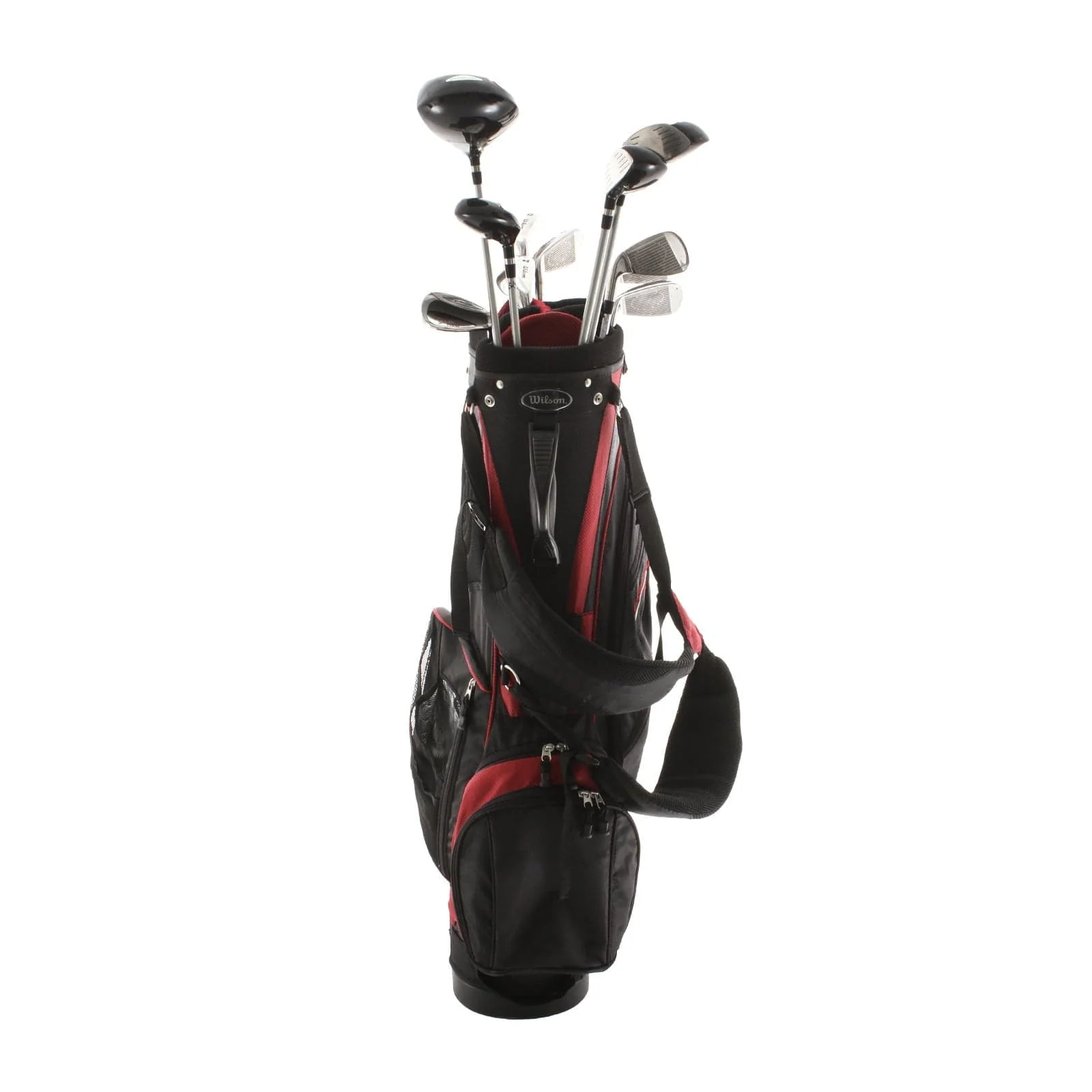 Wilson Deep Red Steel/Graphite Mens Right Hand Package Set Regular - Graphite/Steel - Image 5
