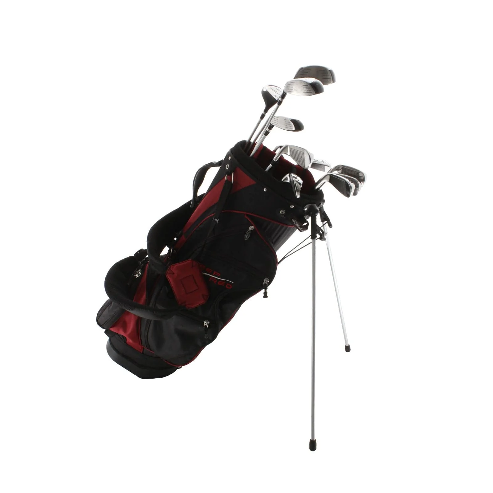 Wilson Deep Red Steel/Graphite Mens Right Hand Package Set Regular - Graphite/Steel - Image 6