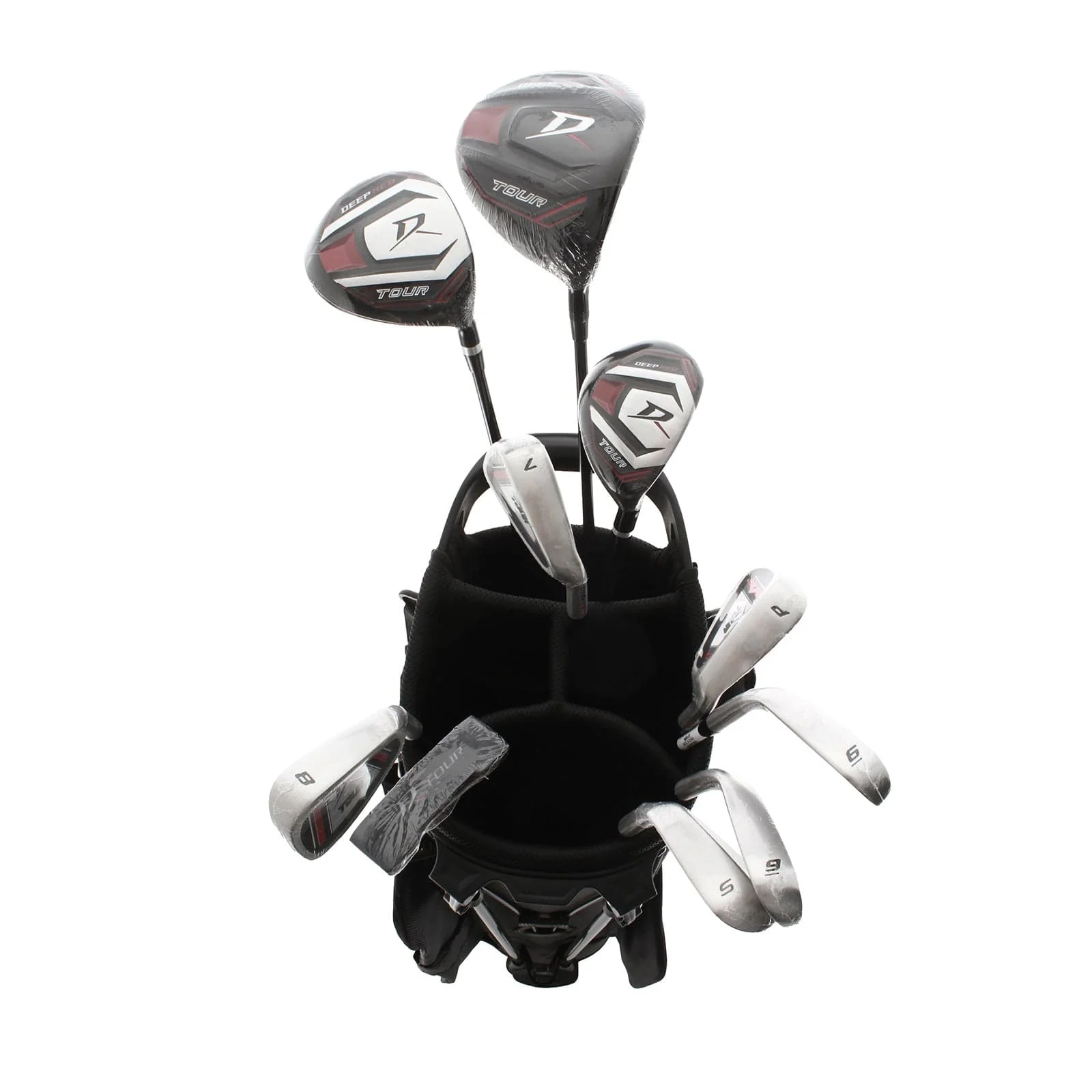 Wilson Deep Red Steel/Graphite Mens Right Hand Package Set Regular - Wilson - Image 4