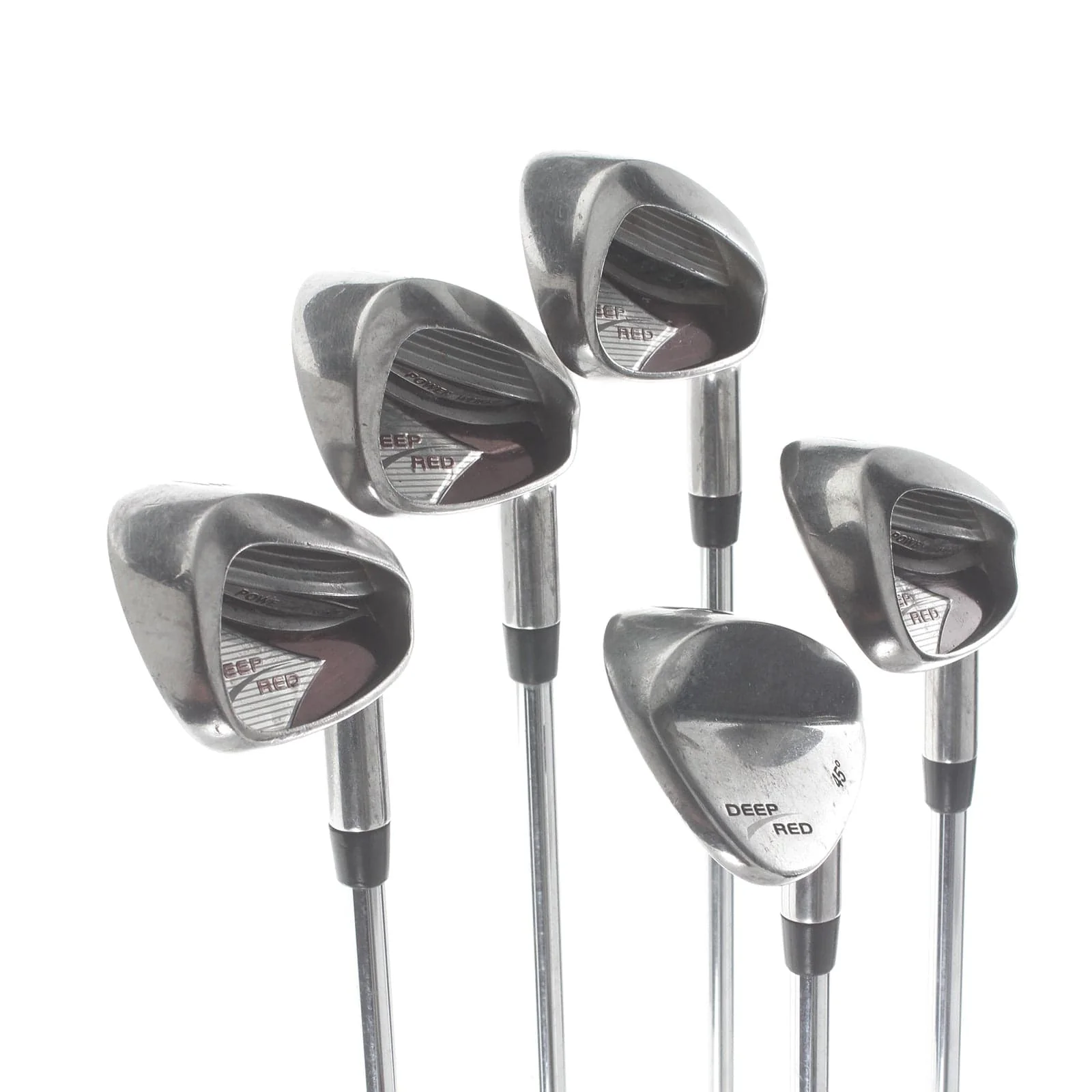 Wilson Deep Red Steel Mens Right Hand Irons 5-PW Regular - Wilson - Image 2