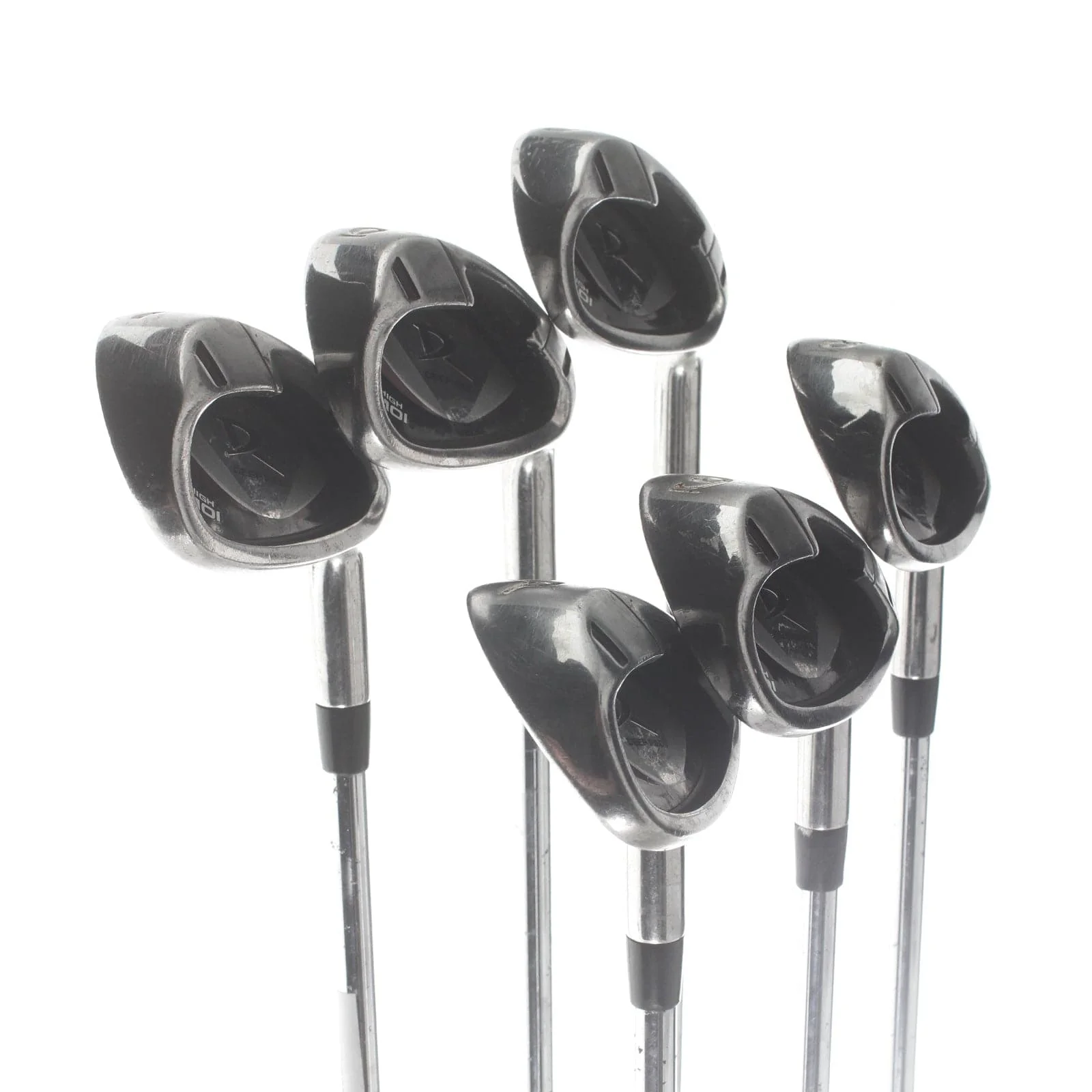 Wilson Deep Red Steel Mens Right Hand Irons 5-PW Uniflex - True Temper - Image 2