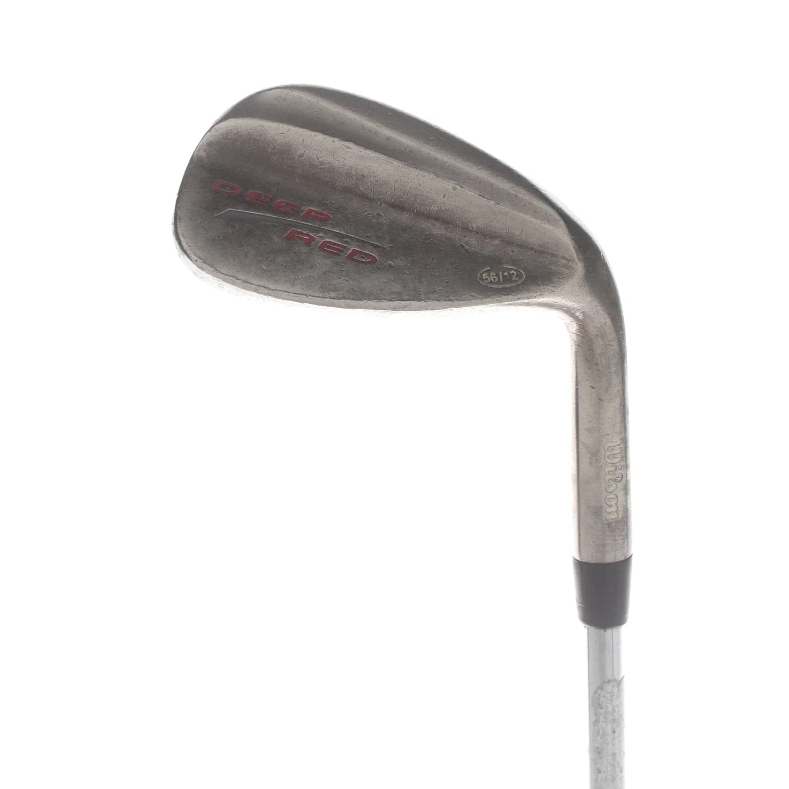 Wilson Deep Red Steel Mens Right Hand Sand Wedge 56* 12 Bounce Wedge - Wilson Deep Red