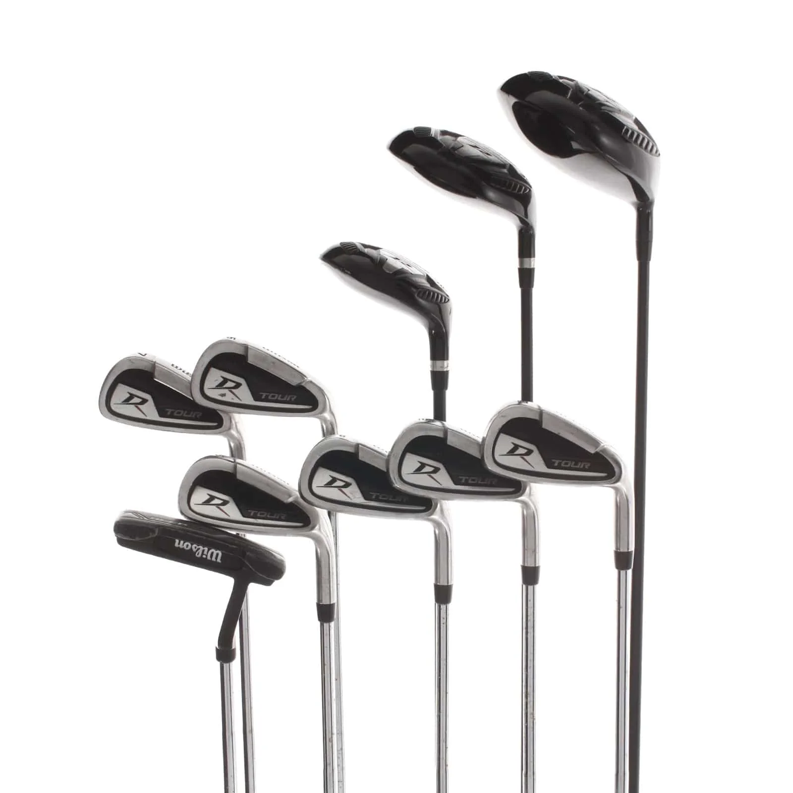 Wilson Deep Red Tour Steel/Graphite Mens Right Hand Package Set 10.5* Regular - Wilson Deep Red - Image 2