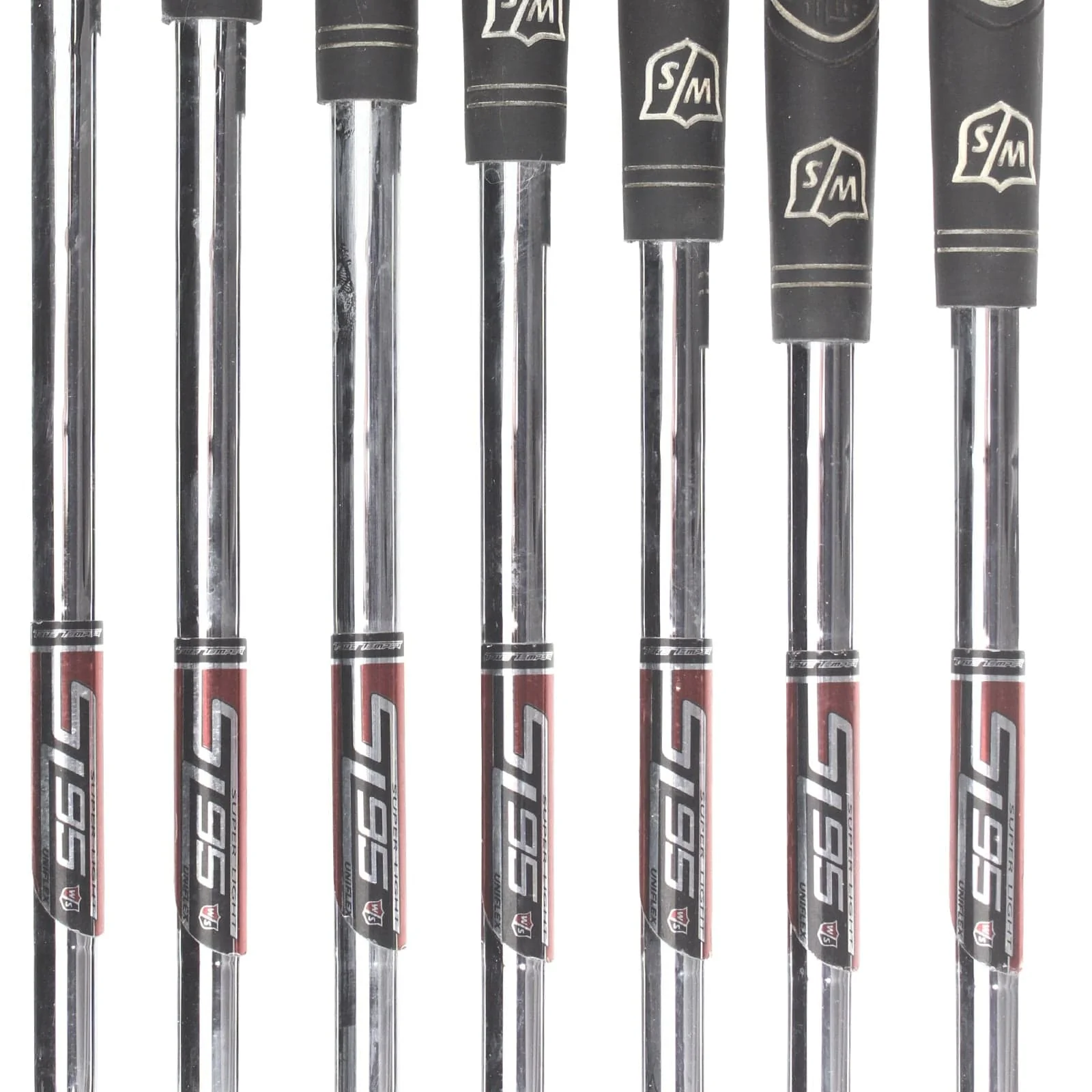 Wilson Di11 Steel Mens Right Hand Irons 5-SW Uniflex - Wilson SL95 - Image 6