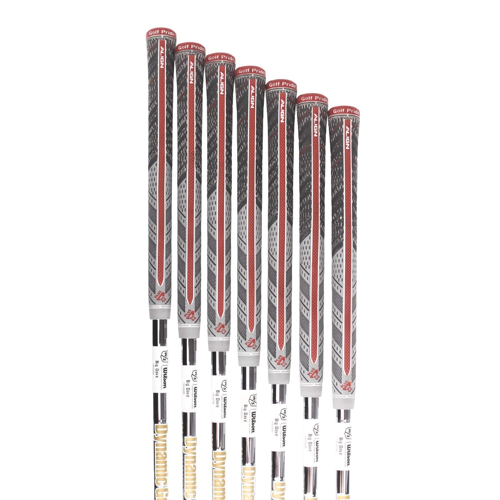Wilson Dynapower Forged Steel Mens Right Hand Irons 4-PW Stiff - Dynamic Gold 105 - Image 7