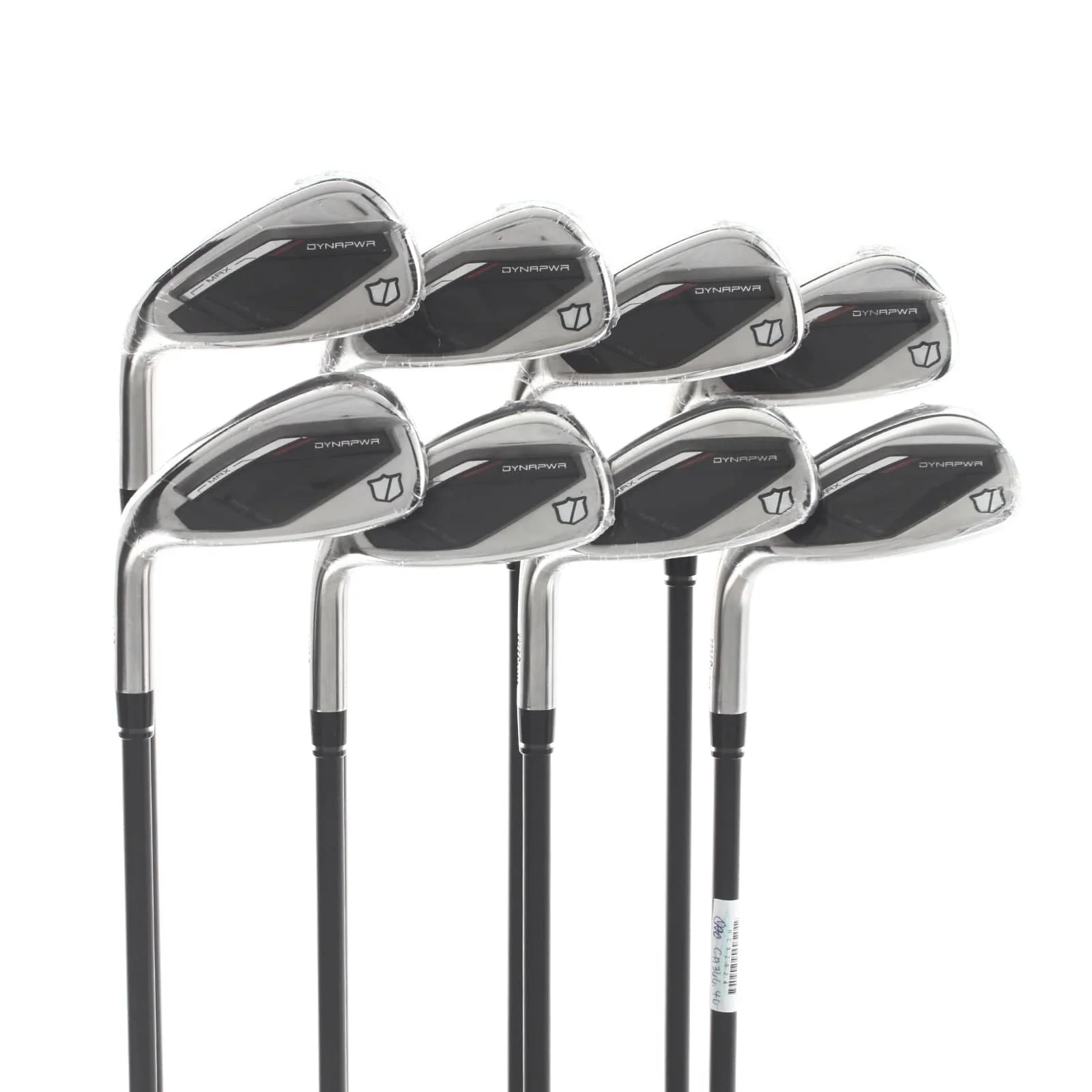 Wilson Dynapower Max 2025 Graphite Mens Left Hand Irons 5-GW+SW Regular - KBS Max 65