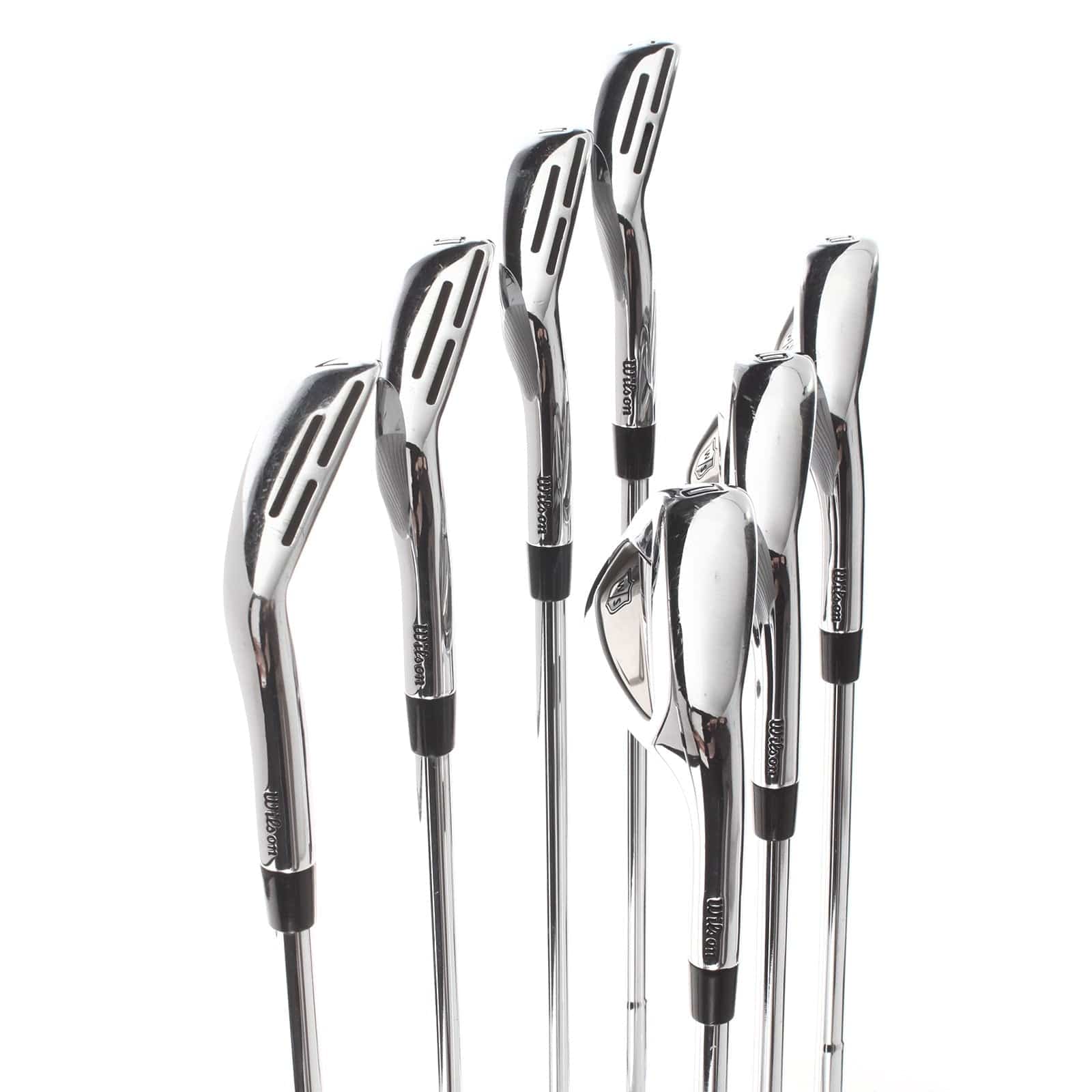 Wilson Dynapower Steel Mens Right Hand Irons 4-PW Stiff - Dynamic Gold Mid 115 S300 - Image 3