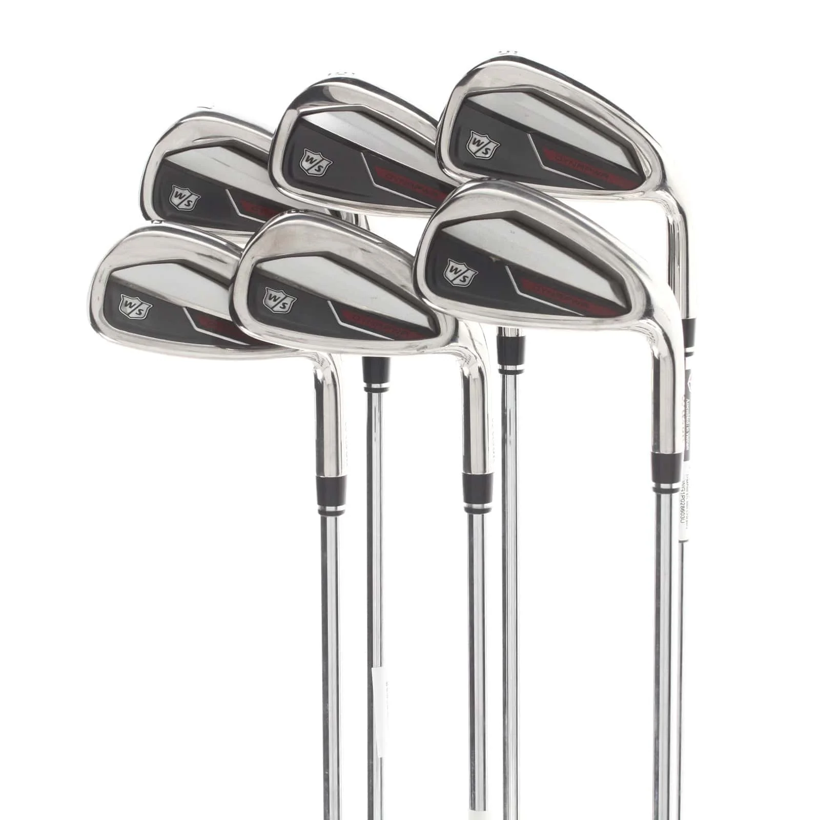Wilson Dynapower Steel Mens Right Hand Irons 5-PW Regular - KBS Max Ultralite