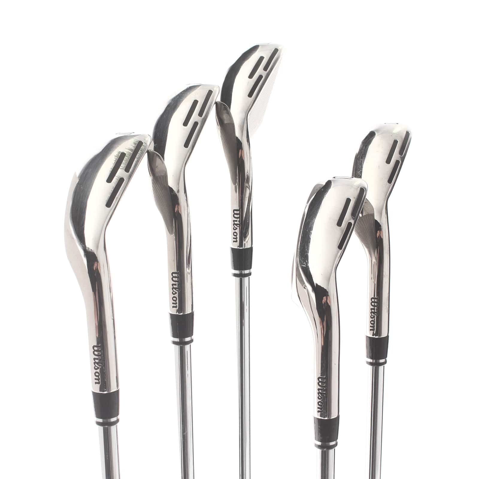 Wilson Dynapower Steel Mens Right Hand Irons 6-PW Stiff - KBS Tour Lite - Image 3