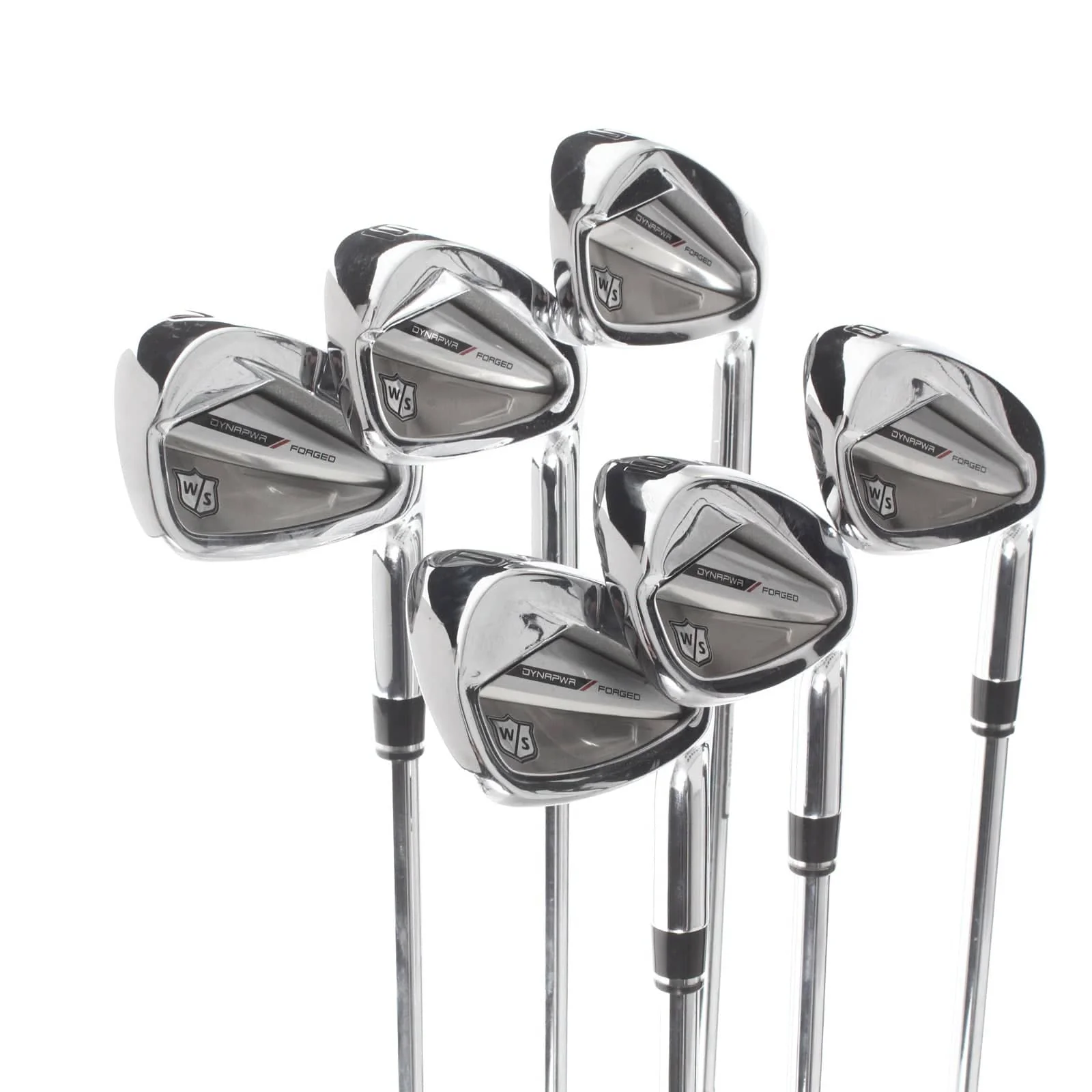 Wilson Dynapwr Forged Steel Mens Right Hand Irons 5-PW Stiff - KBS Tour Lite - Image 2