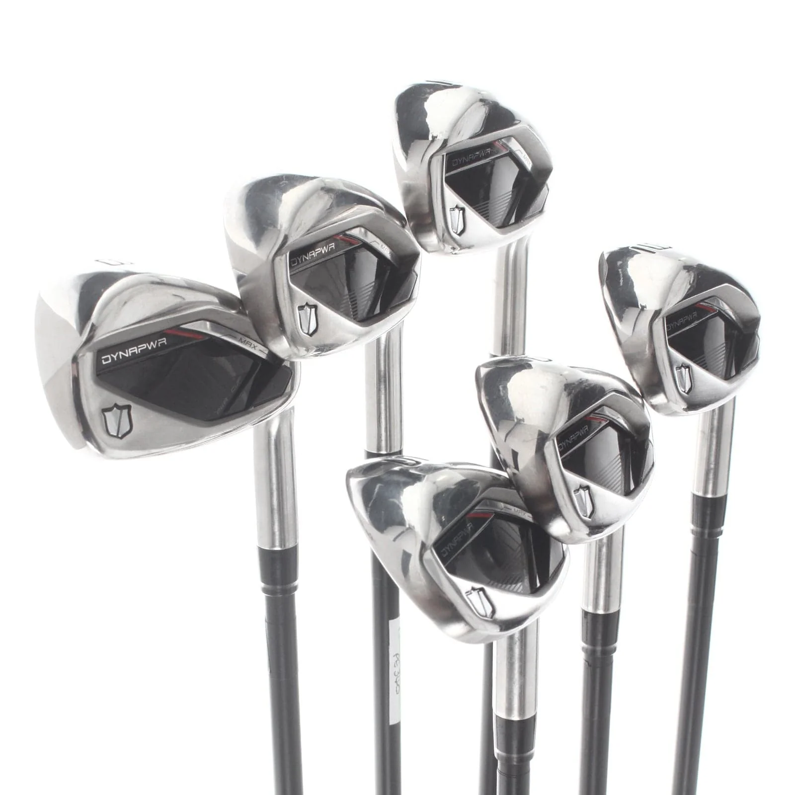 Wilson Dynapwr Max 2025 Graphite Mens Right Hand Irons 6-SW Lite - KBS Max Graphite Iron 45 - Image 2