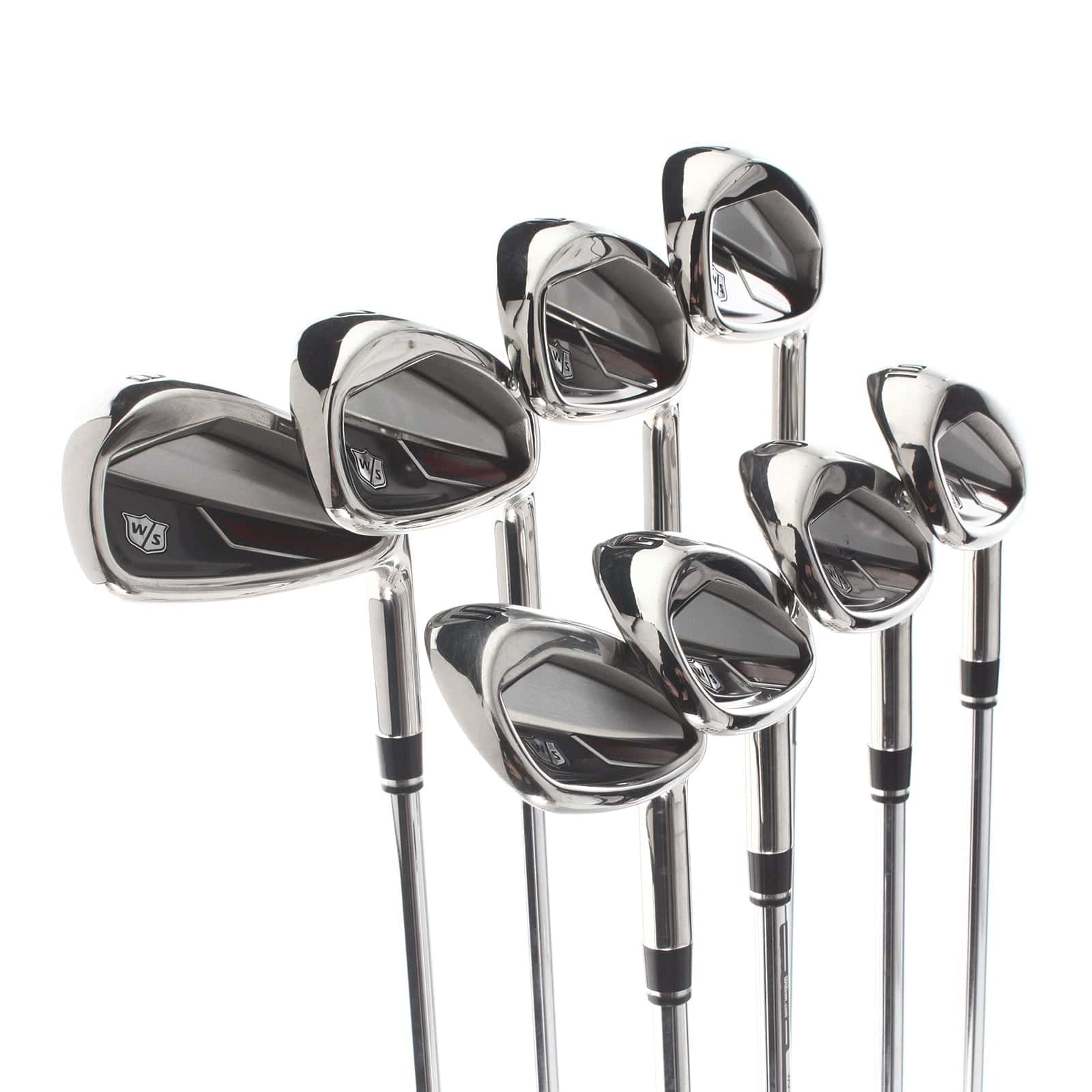 Wilson Dynapwr Steel Mens Right Hand Irons 5-GW+SW Regular - KBS Max Ultralite - Image 2