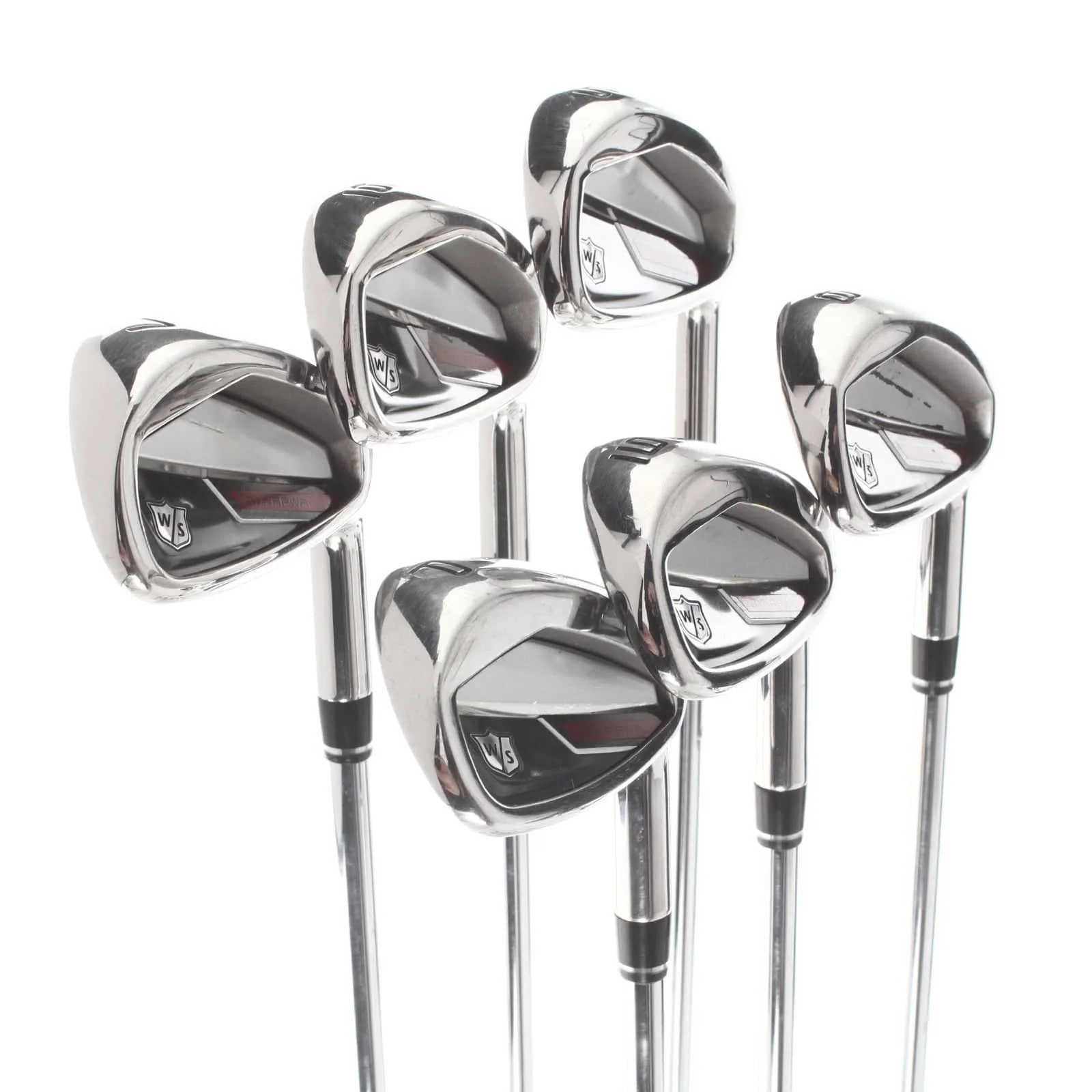 Wilson Dynapwr Steel Mens Right Hand Irons 5-PW Regular - KBS Max Ultralite - Image 2