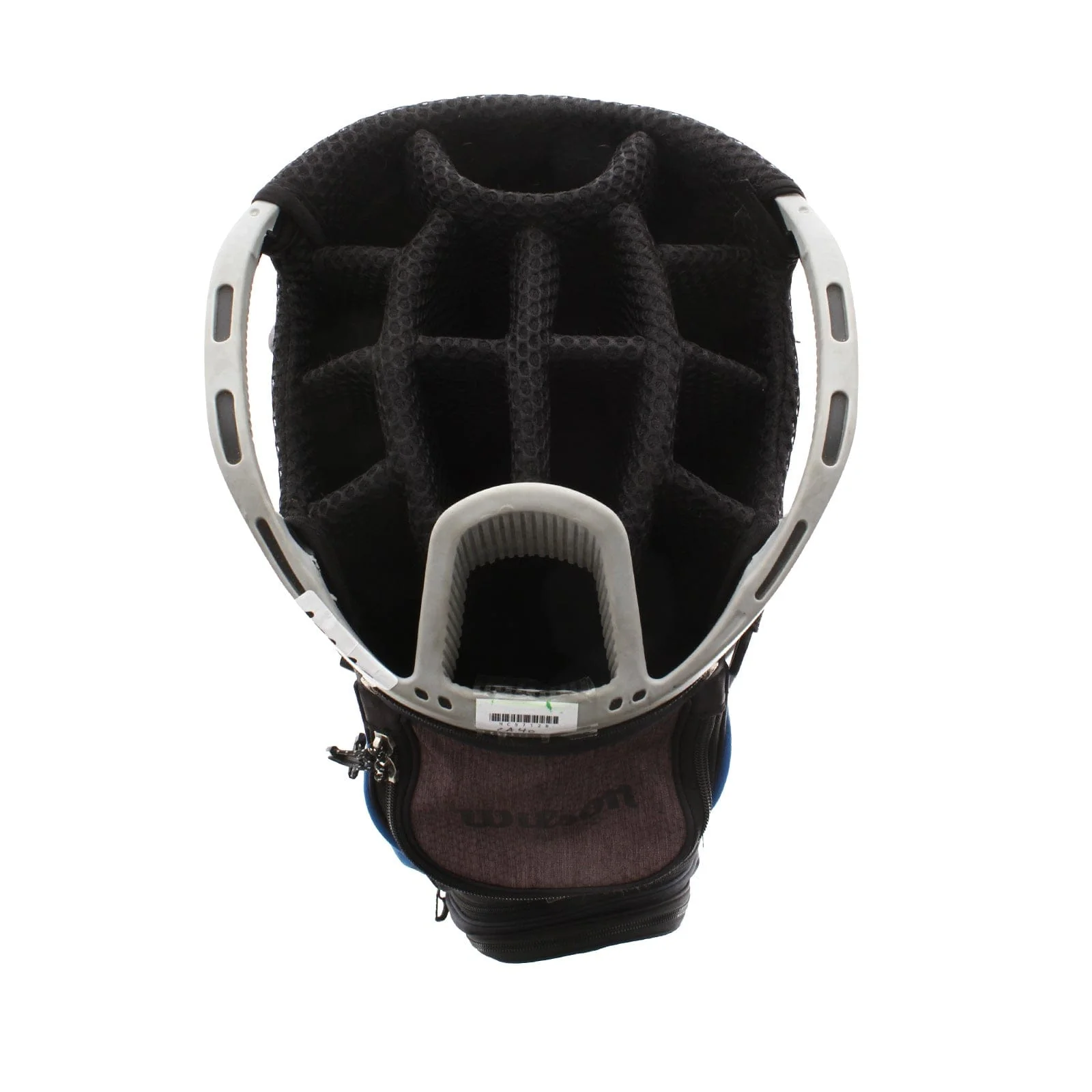 Wilson EXO Cart Bag - Black/White/Blue - Image 2