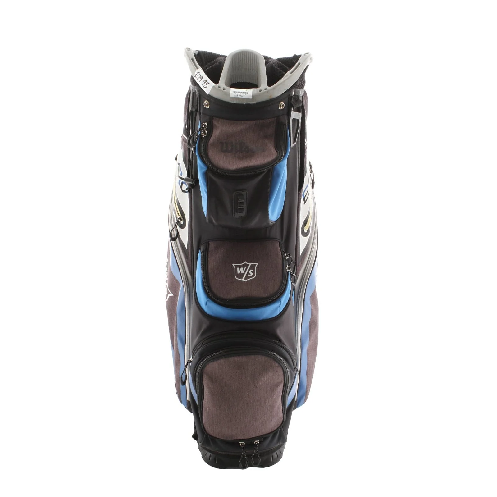 Wilson EXO Cart Bag - Black/White/Blue - Image 4