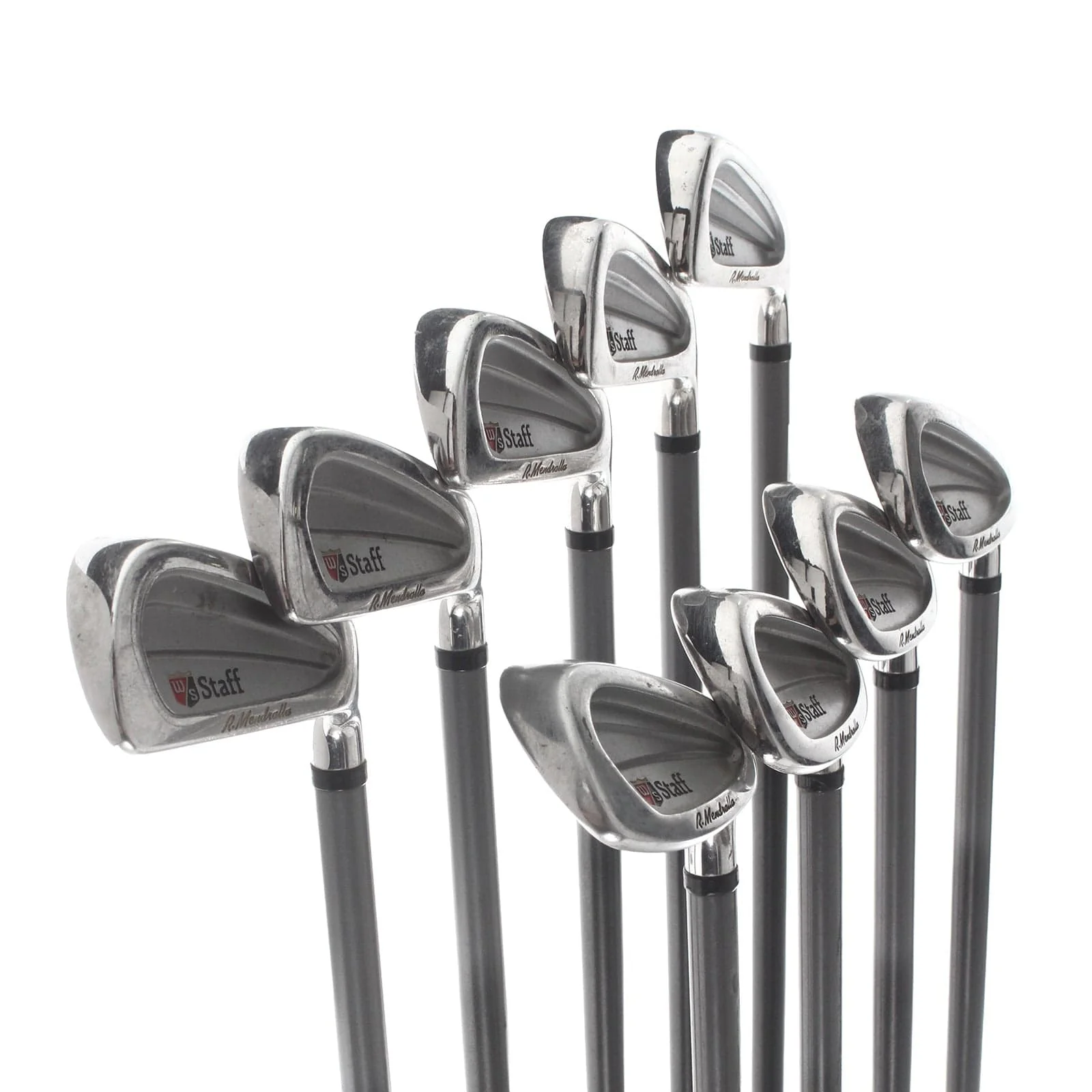 Wilson Fat Shaft R.Mendralla Graphite Mens Right Hand Irons 3-SW Regular - Wilson Fat Shaft - Image 2