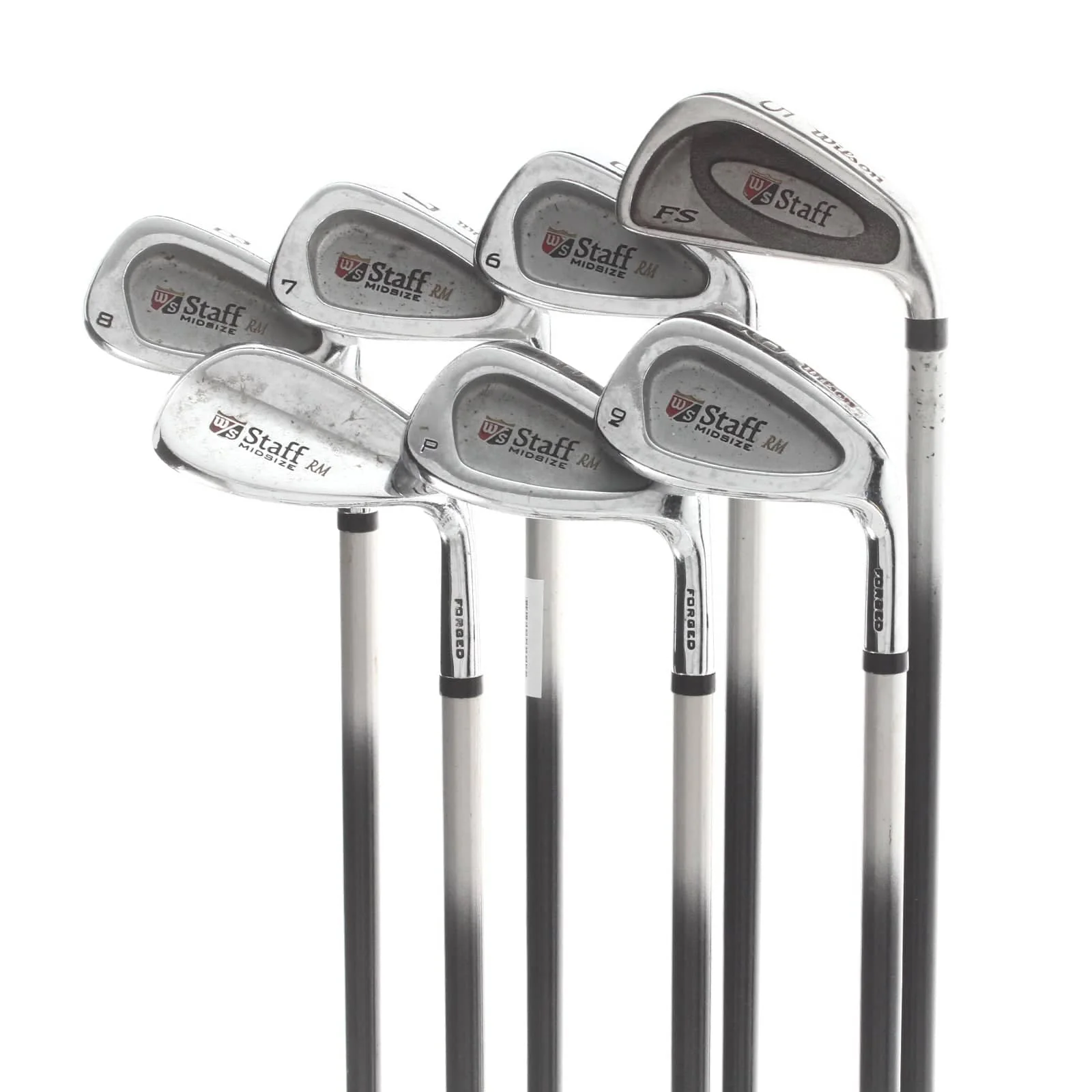 Wilson Fat Shaft RM Graphite Mens Right Hand Irons 5-SW Regular - Fat Shaft