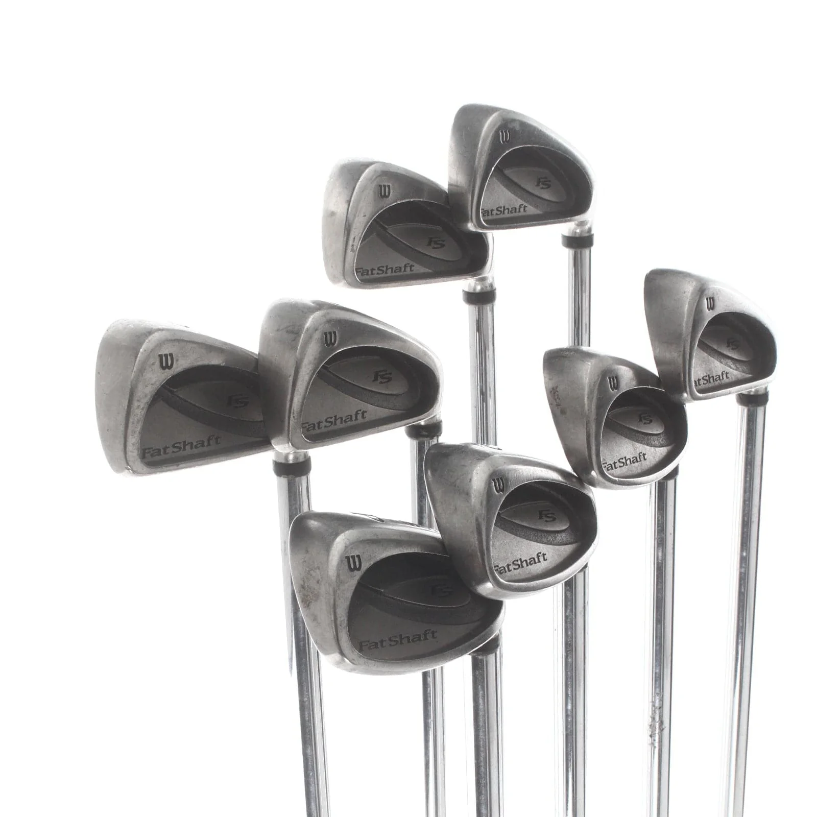 Wilson Fat Shaft Steel Mens Right Hand Irons 3-PW Regular - Wilson Fat Shaft - Image 2