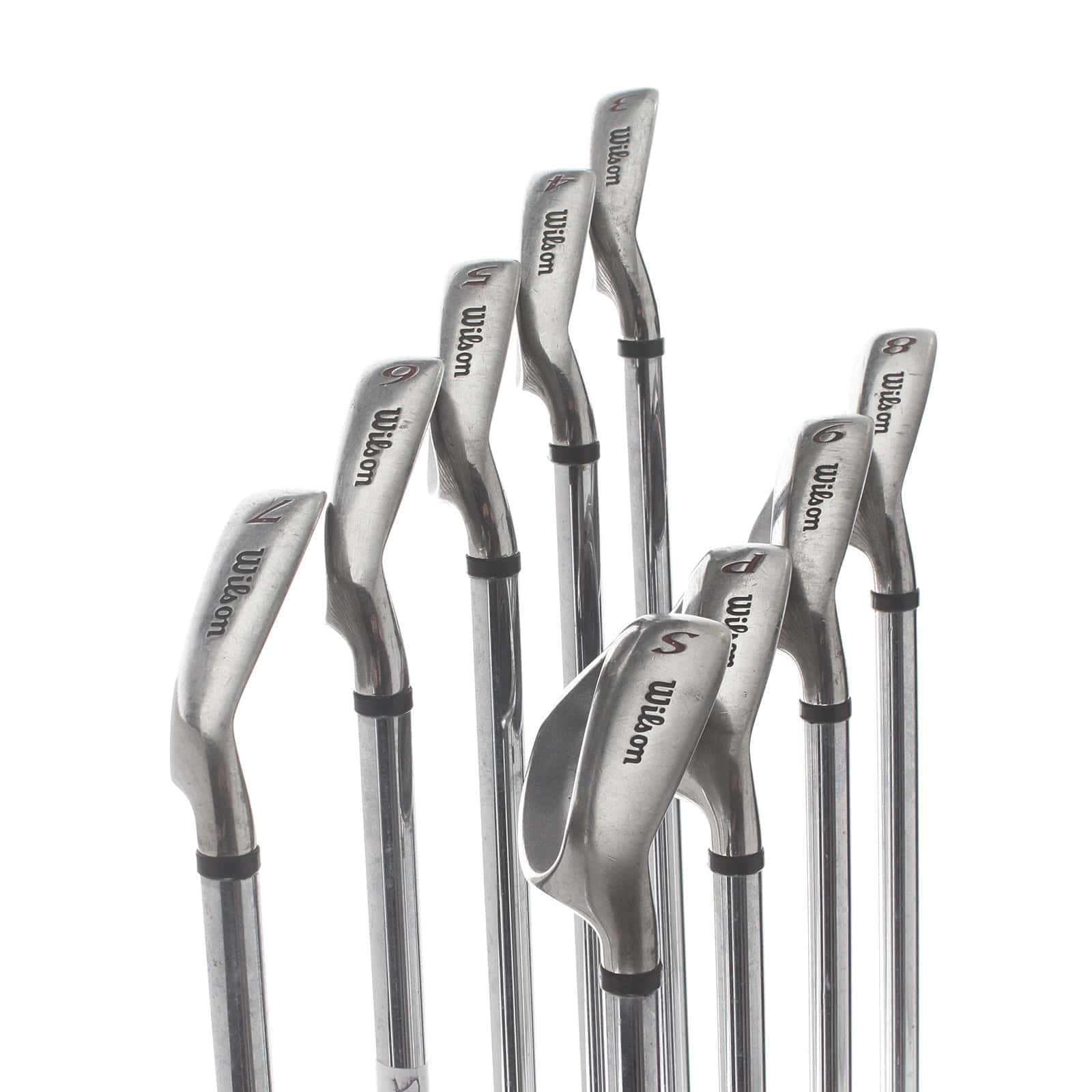 Wilson Fat Shafts Steel Mens Right Hand Irons 3-SW Regular - Fat Shafts Fluid Feel - Image 3
