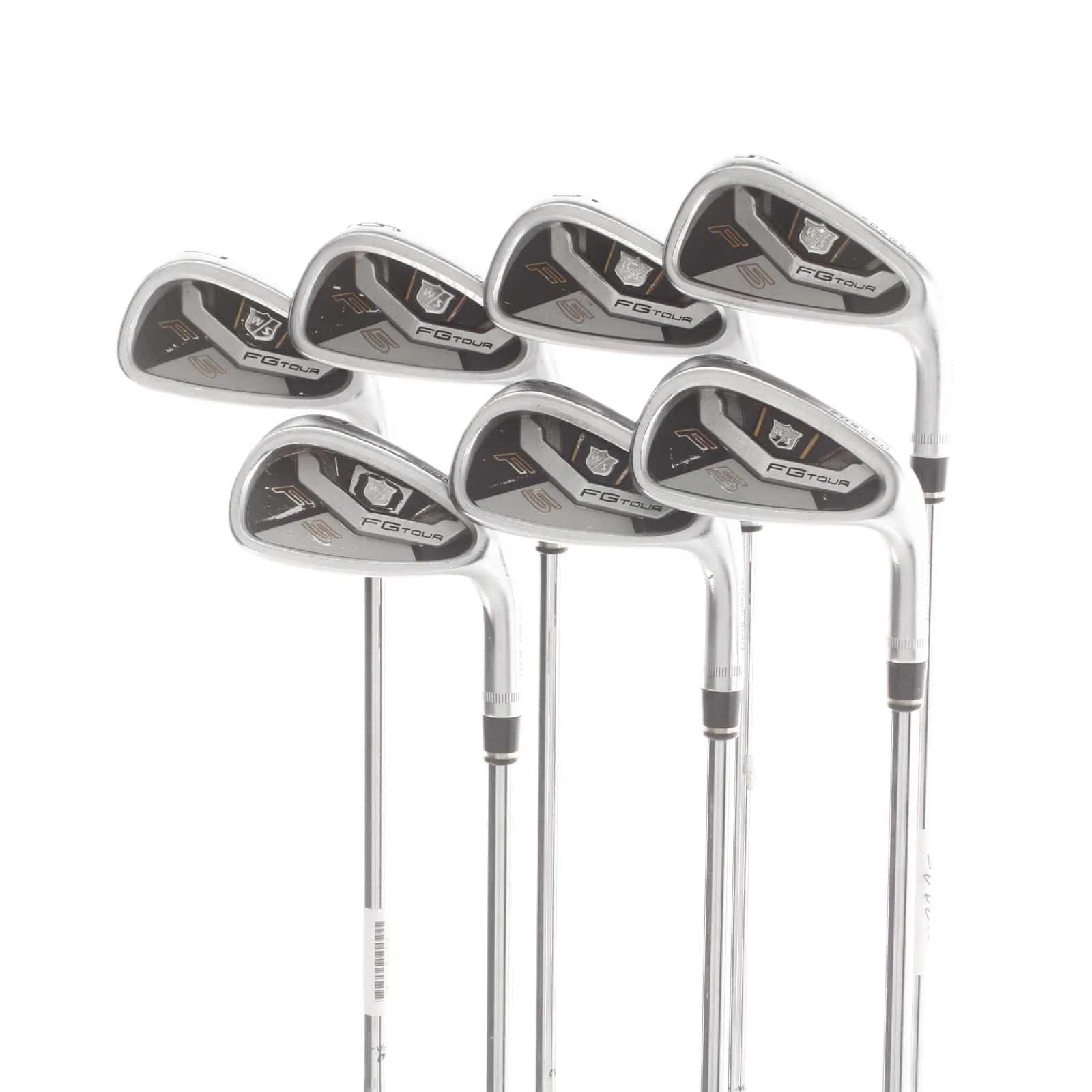 Wilson FG Tour F5 Steel Mens Right Hand Irons 4-PW Stiff - Dynamic Gold