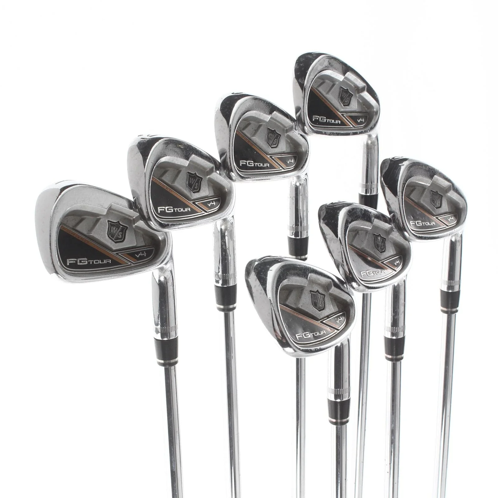 Wilson FG Tour V4 Steel Mens Right Hand Irons 4-PW Stiff - Dynamic Gold Pro - Image 2