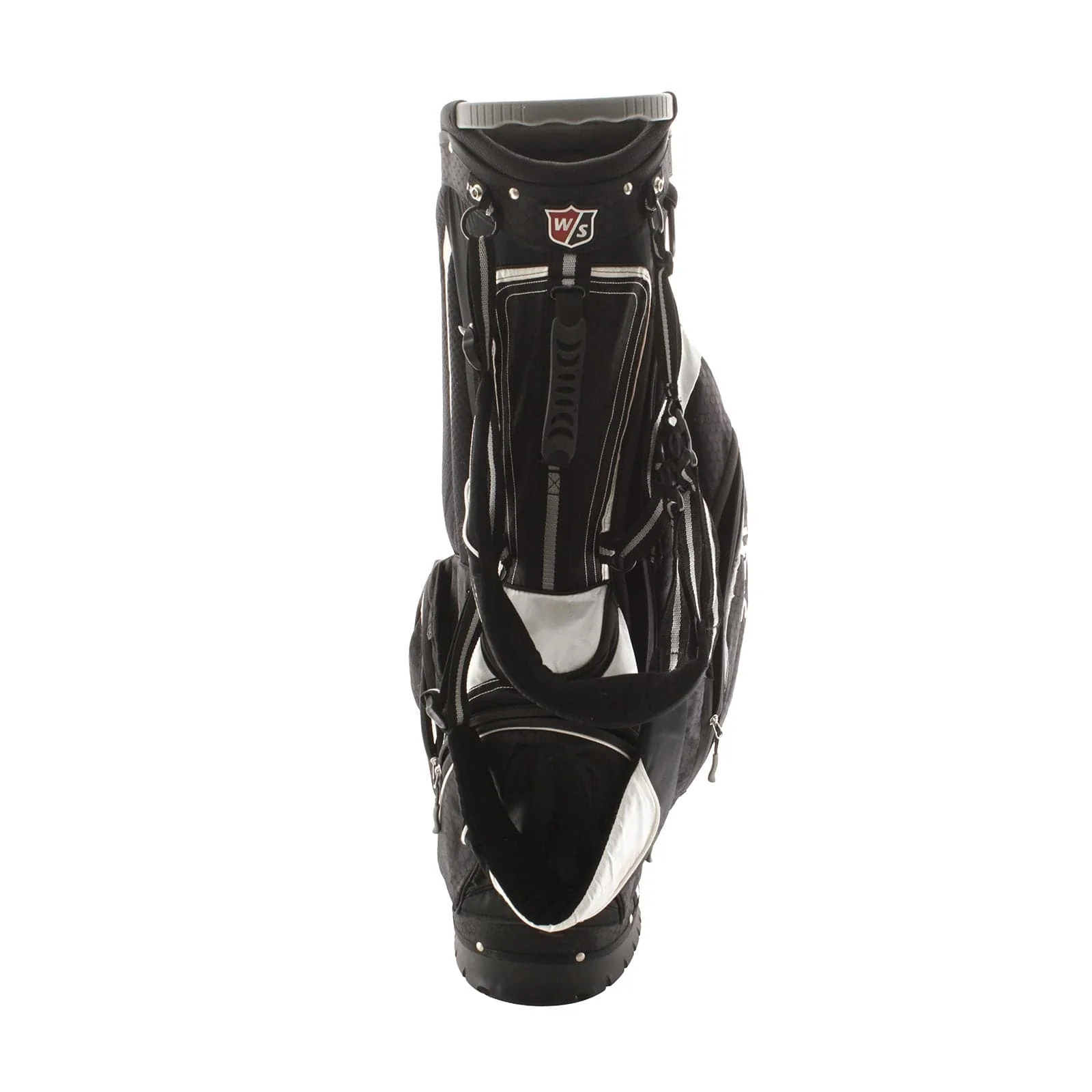 Wilson Ionix Stand Bag - Black/White - Image 5