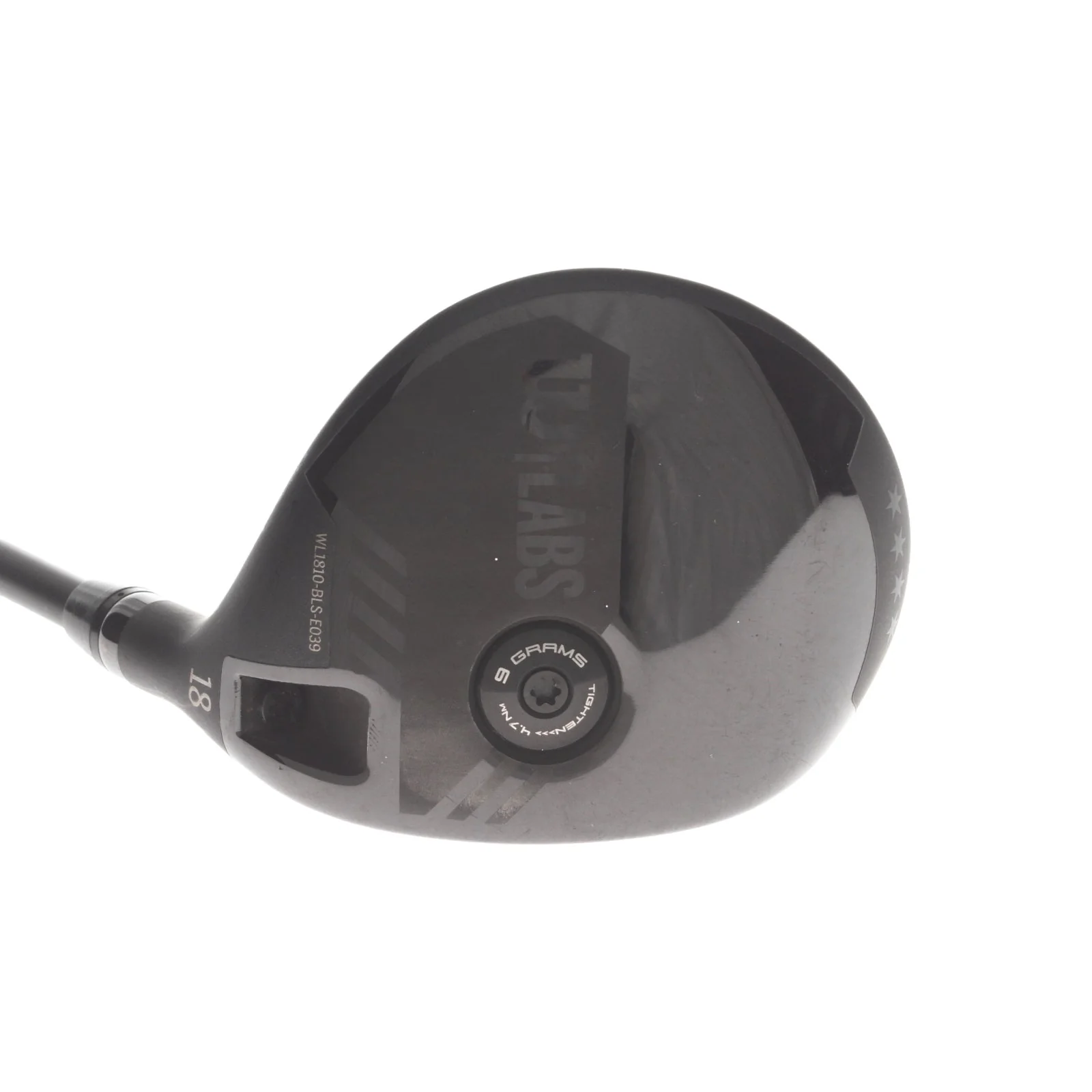 Wilson Labs Graphite Mens Right Hand Fairway 5 Wood 18* Tour Extra Stiff - KBS Tour Driver 70 Category 4