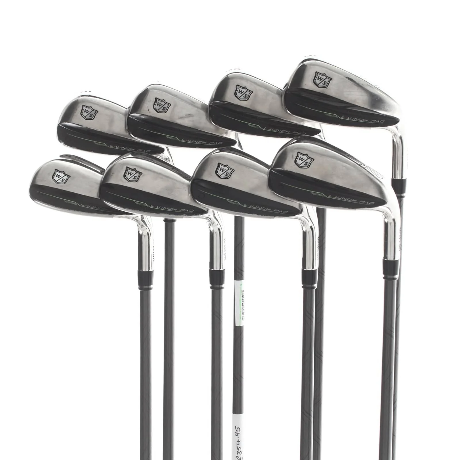 Wilson Launch Pad 2022 Graphite Mens Right Hand Irons 5-GW+SW Regular - Project X Evenflow 5.5 65g