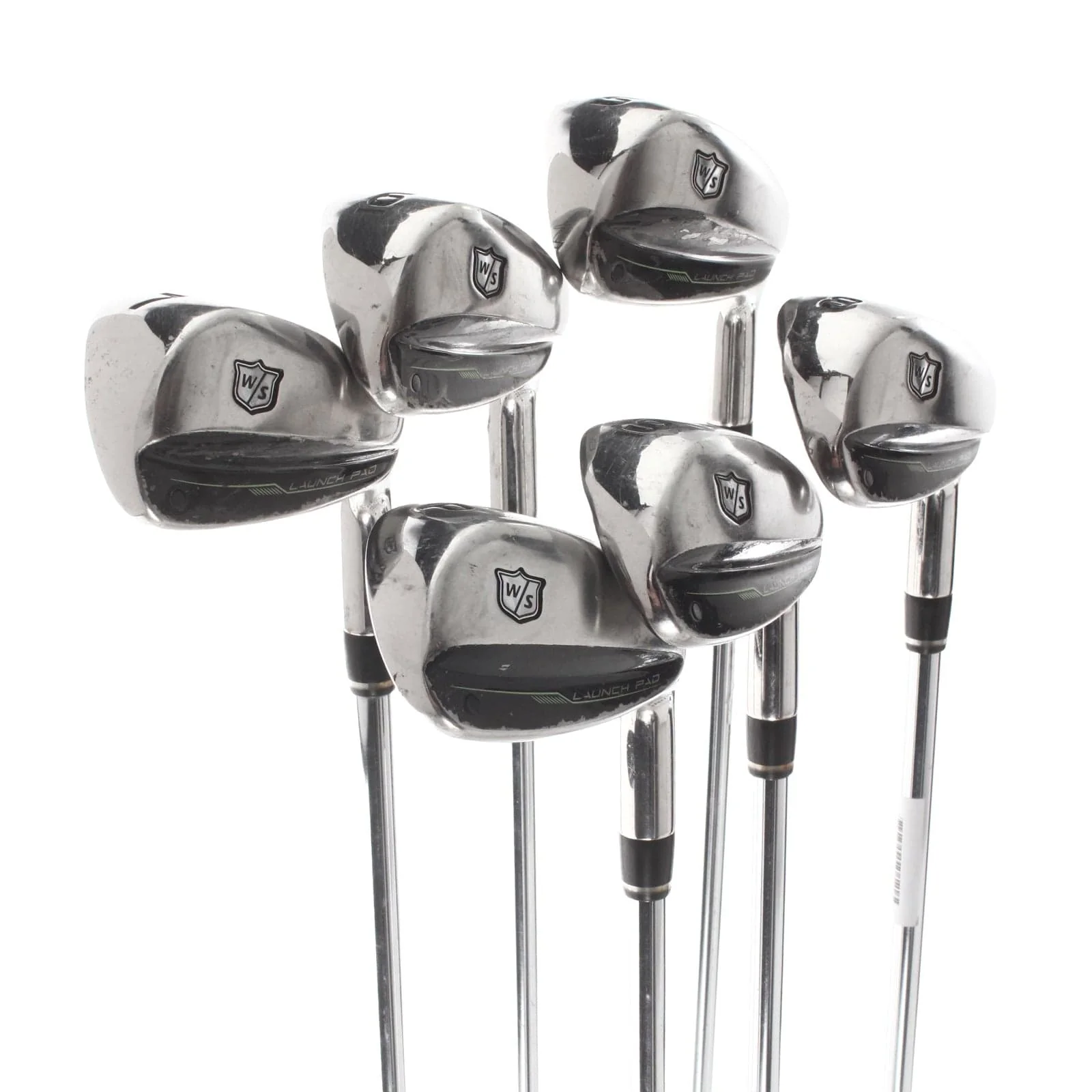 Wilson Launch Pad 2022 Steel Mens Right Hand Irons 5-PW Regular - KBS Max Ultralite - Image 2