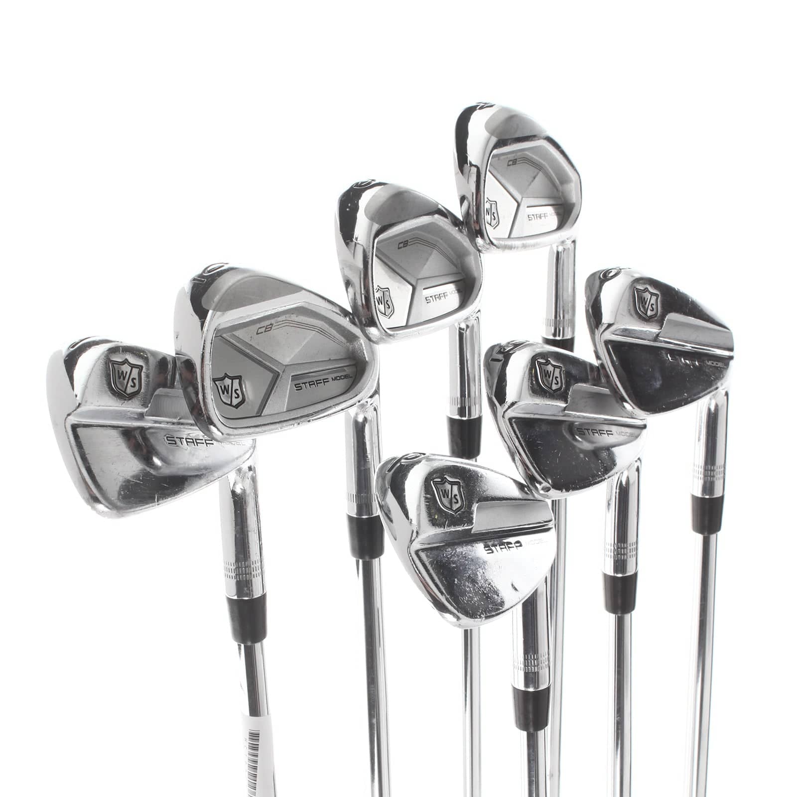 Wilson Model CB/MB Combo Steel Mens Right Hand Irons 4-PW Extra Stiff - Dynamic Gold 120 - Image 2