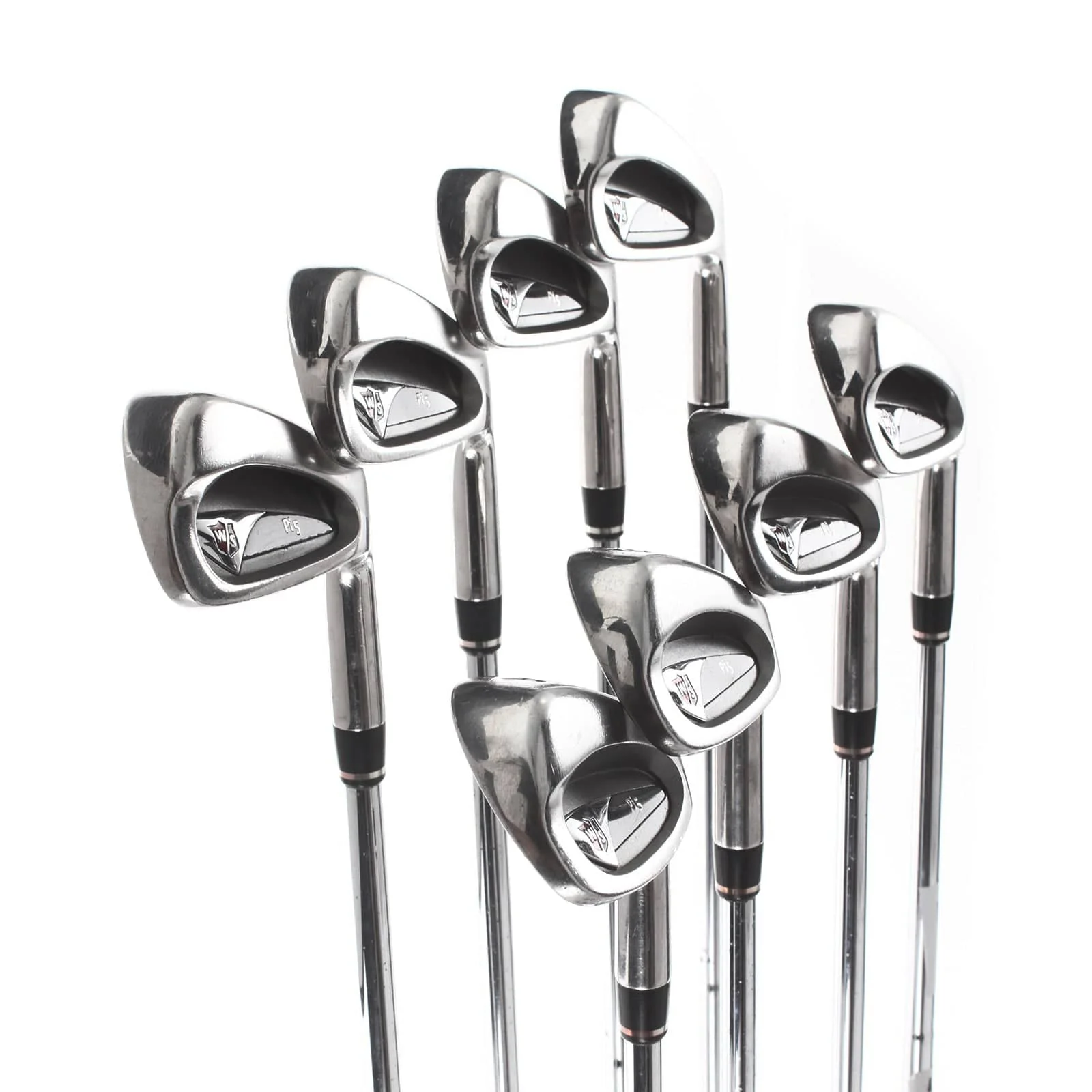 Wilson Pi5 Steel Mens Right Hand Irons 3-PW Regular - Dynamic Gold R300 - Image 2