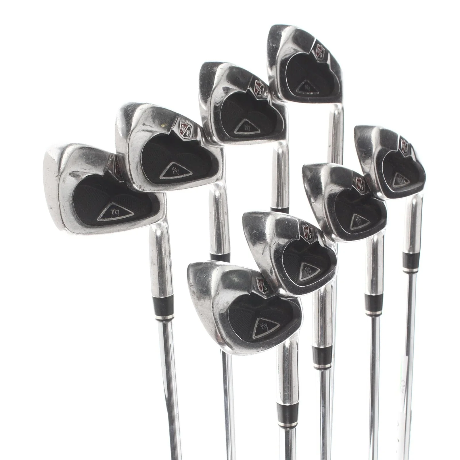 Wilson Pi7 Steel Mens Right Hand Irons 3-PW Regular - Dynamic Gold R300 - Image 2