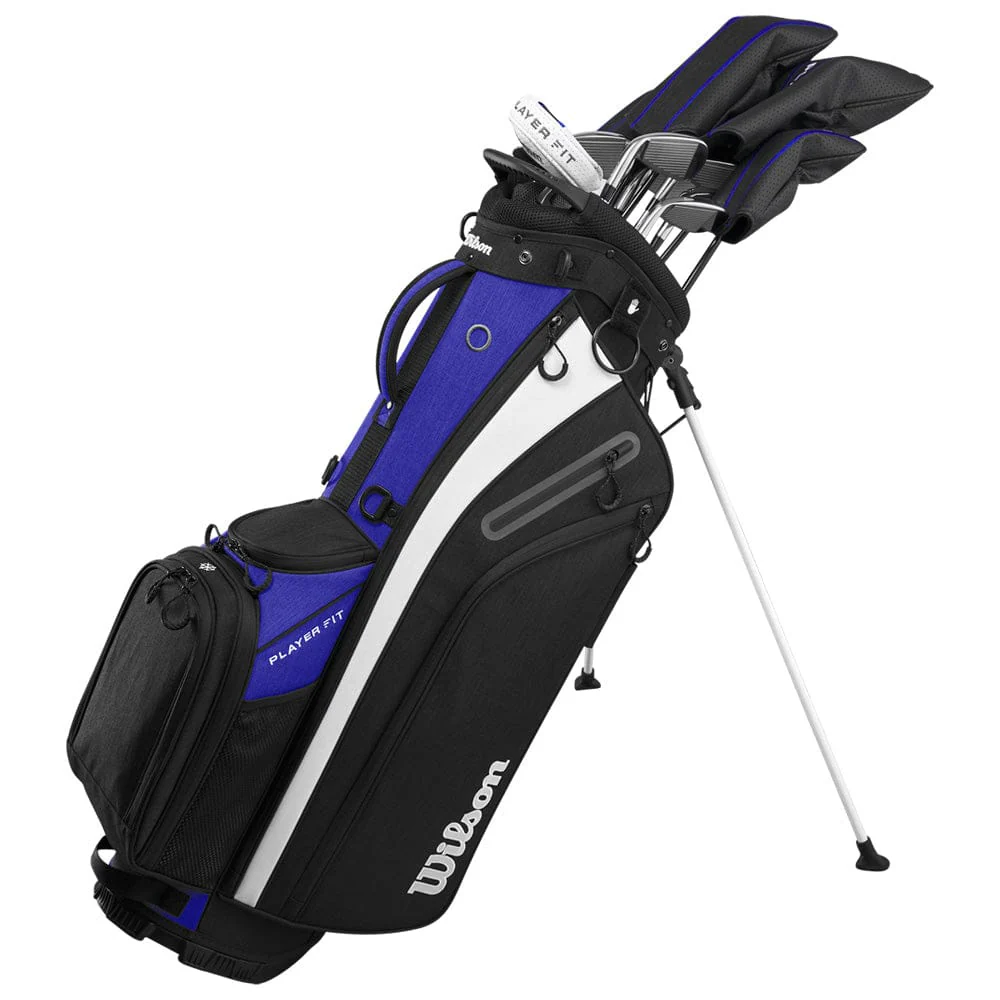 Wilson Player Fit 12-Piece Stand Bag Package Set - Steel +1" Longer - Image 7
