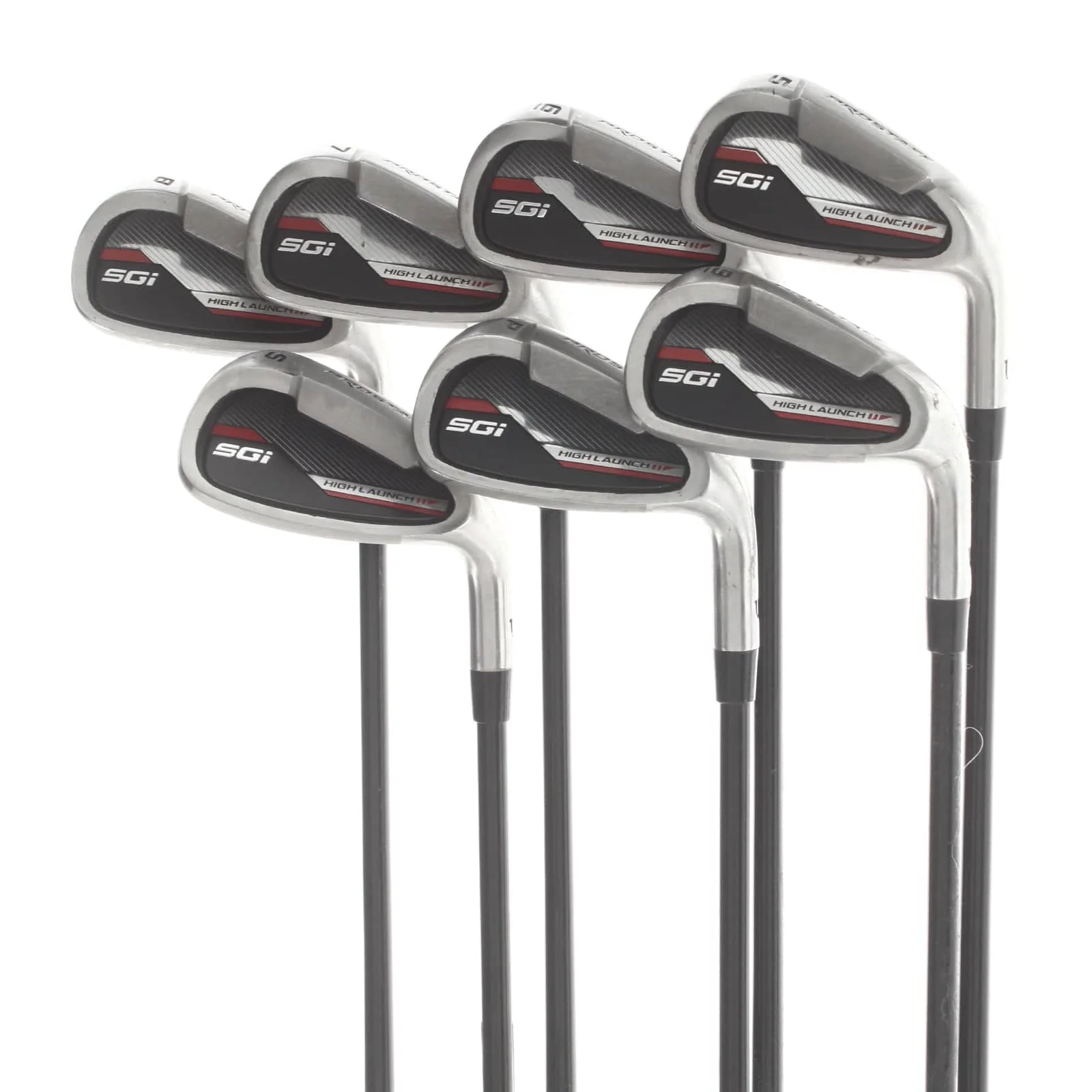 Wilson Prostaff SGI High Launch Graphite Mens Right Hand Irons 5-SW Regular - Wilson Prostaff