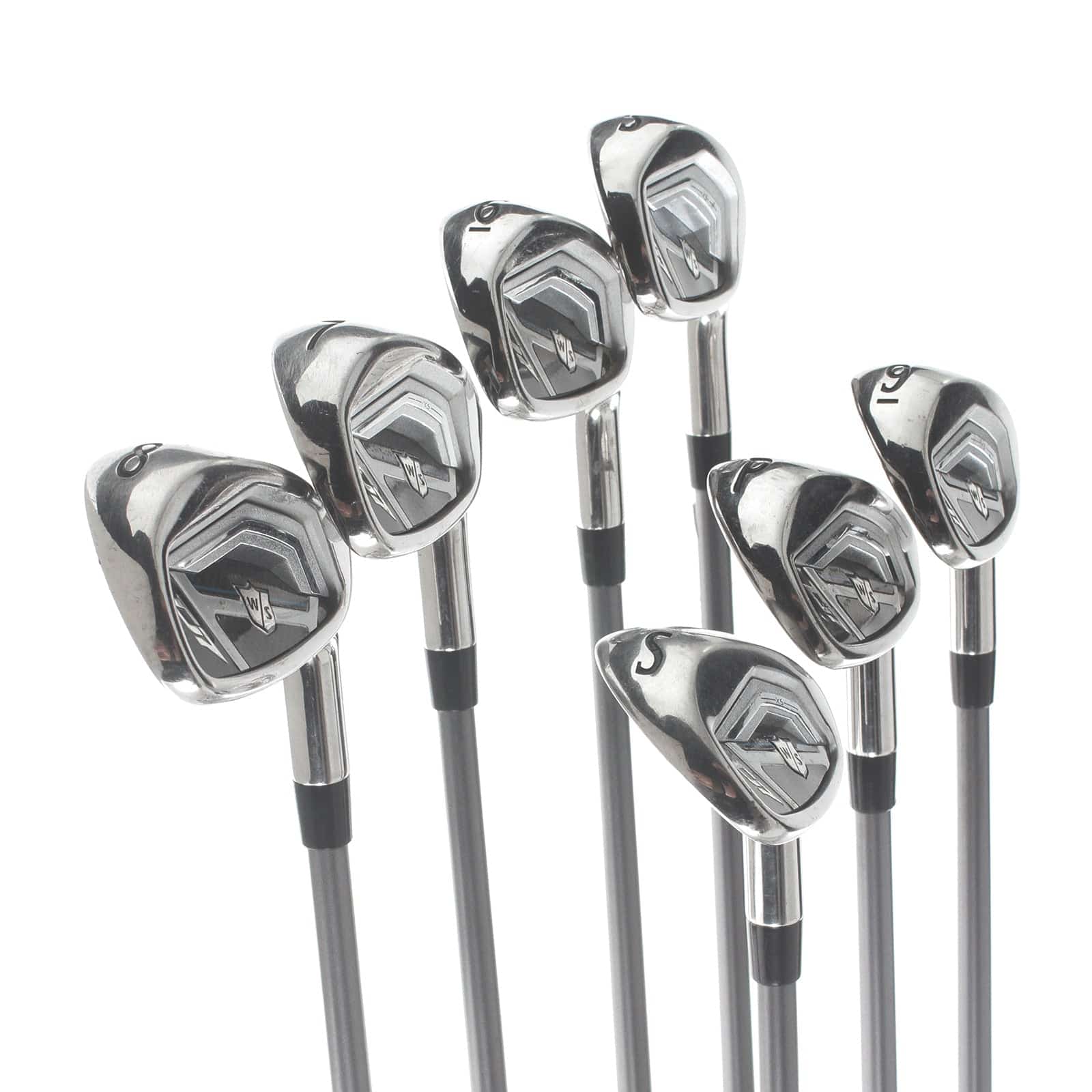 Wilson Staff D7 Graphite Mens Right Hand Irons 5-SW Regular - UST Mamiya Helium - Image 2