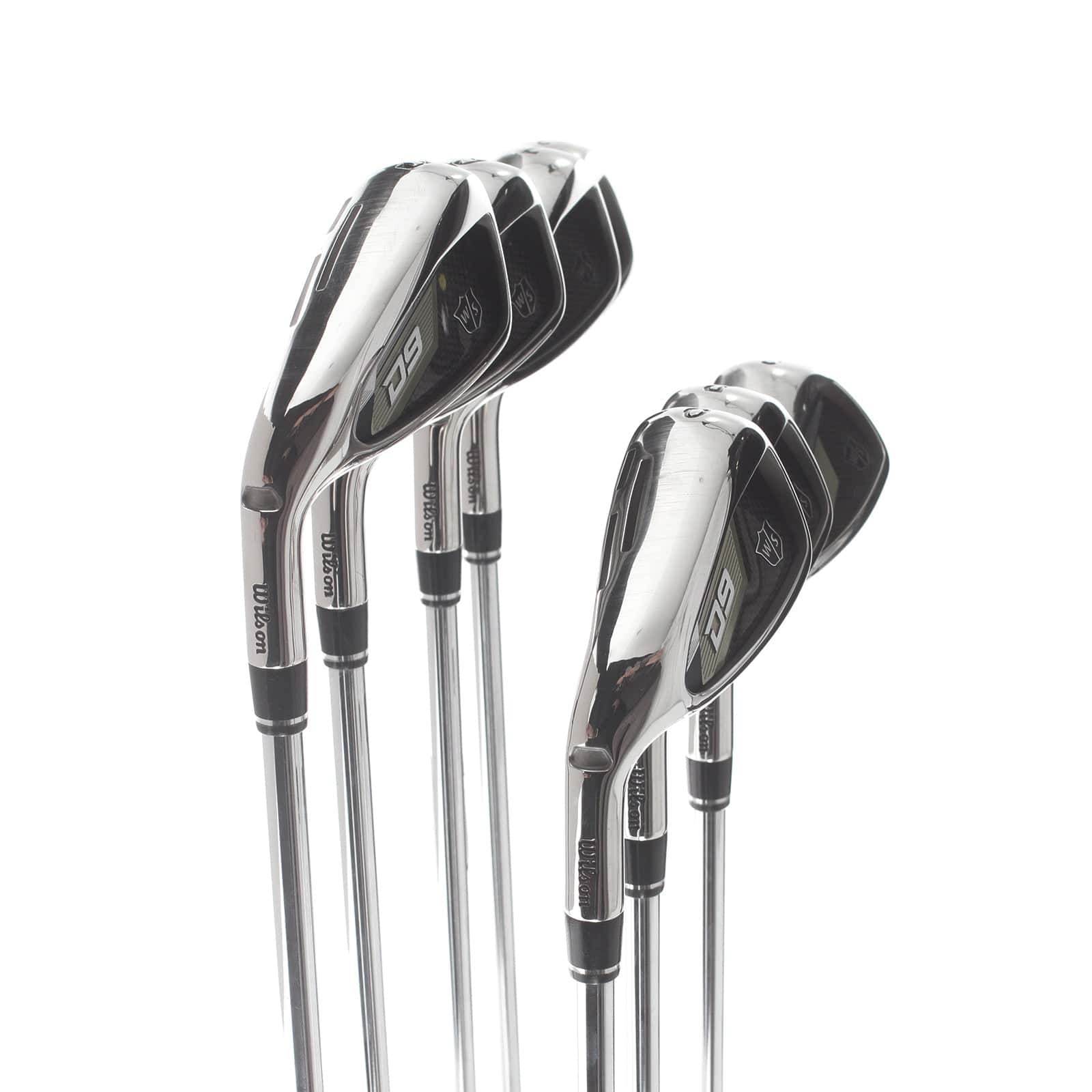 Wilson Staff D9 Steel Mens Left Hand Irons 5-SW Regular - KBS Max Ultralite - Image 2