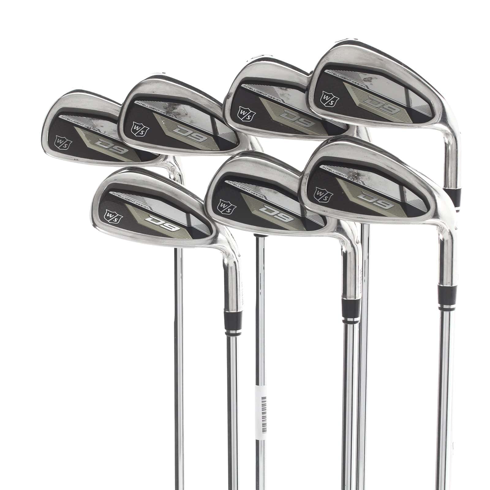 Wilson Staff D9 Steel Mens Right Hand Irons 5-SW Regular - KBS Max Ultralite
